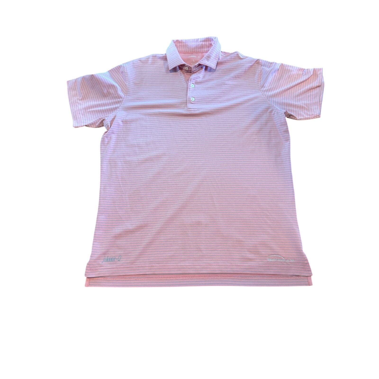 johnnie-O Johnnie-O mens stripe polo large transchemical inc Size US L / EU 52-54 / 3 - 1 Thumbnail