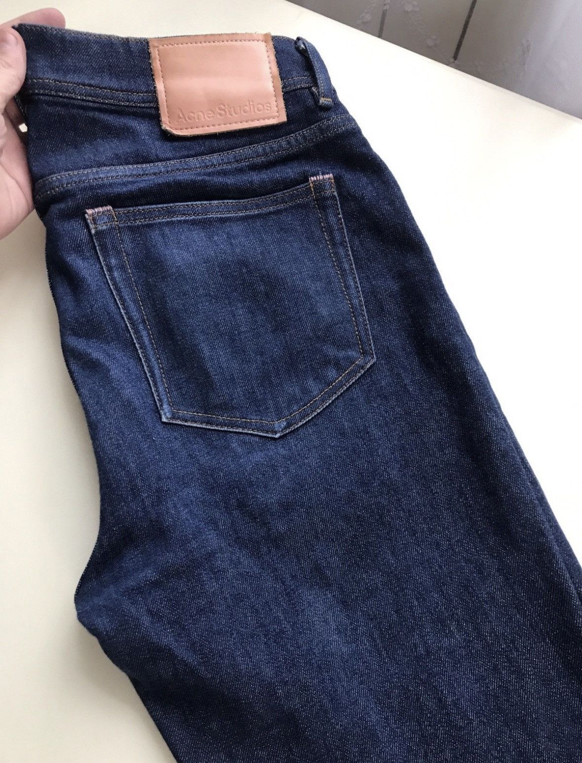 Acne Studios Acne Studios North Indigo Navy Jeans Size 34 Size US 34 / EU 50 - 3 Thumbnail
