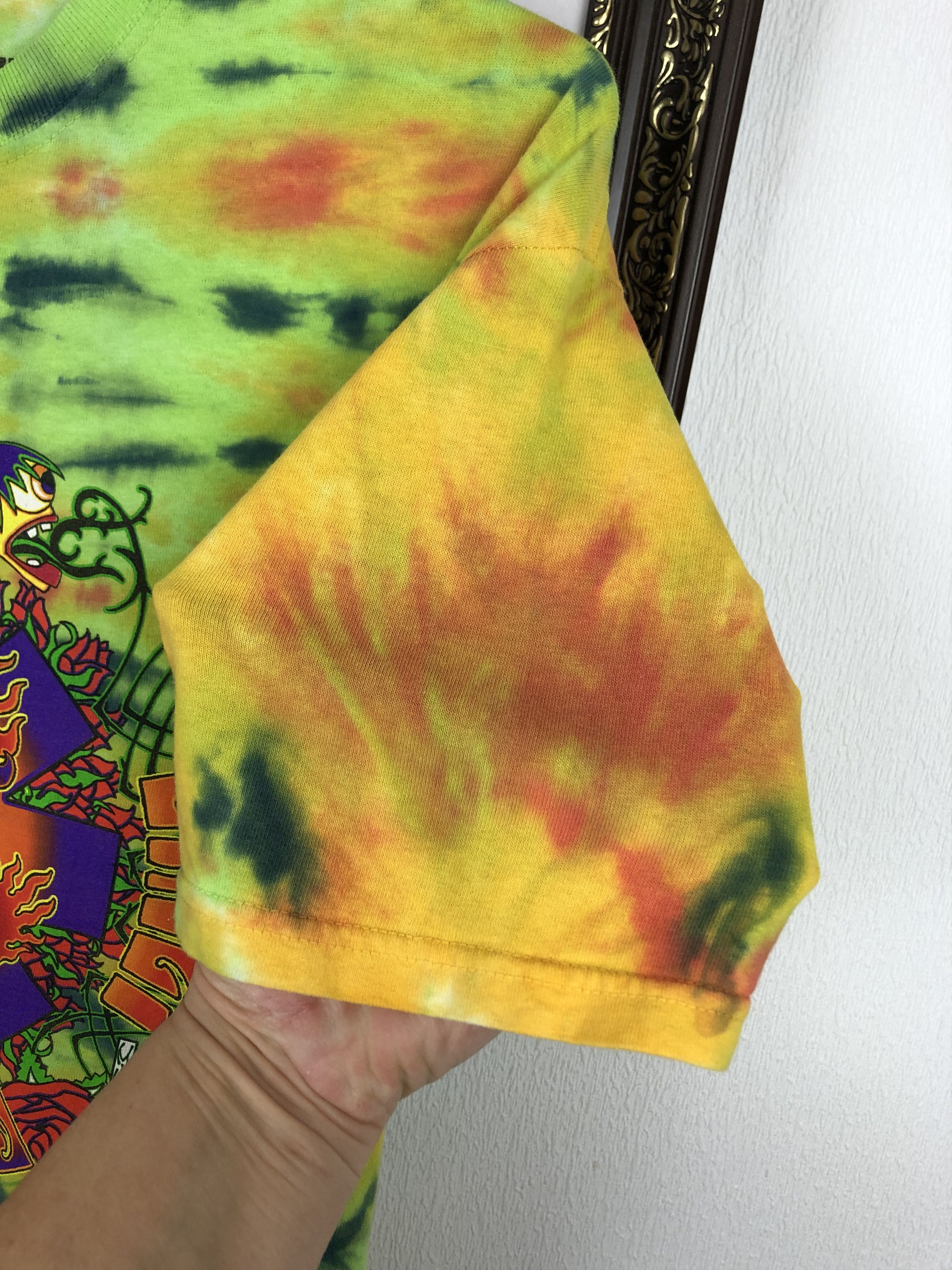 Band Tees RHCP Red Hot Chili Peppers Tie Dye Shirt Liquid Blue Tee Size US M / EU 48-50 / 2 - 4 Thumbnail