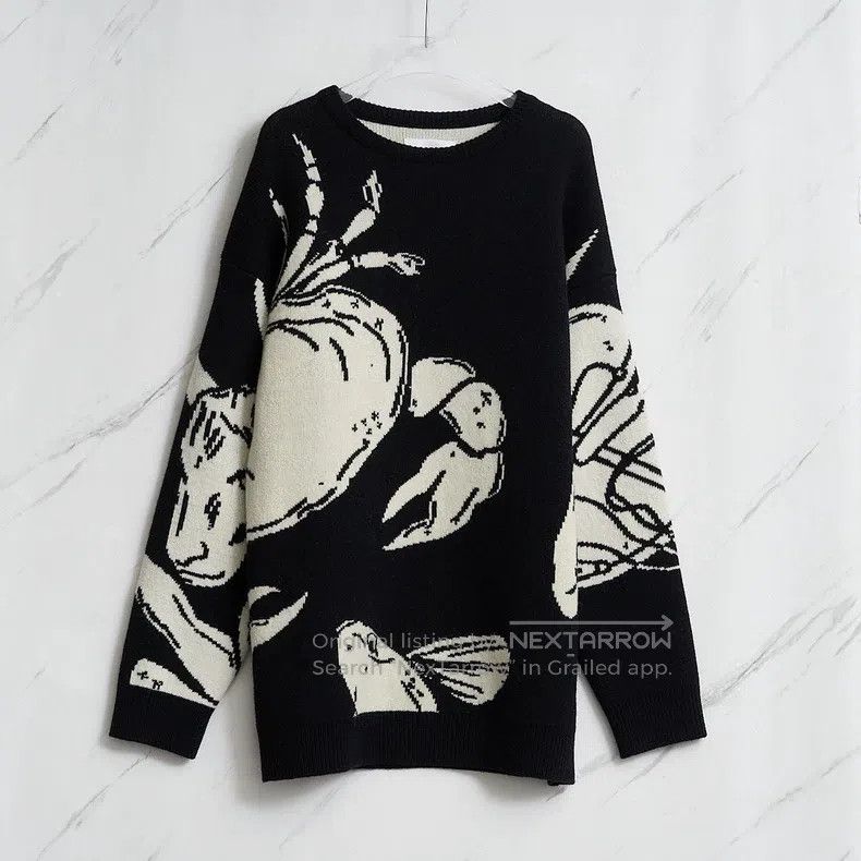 Jil Sander Jil Sander Constellation jacquard sweater Size S / US 4 / IT 40 - 1 Thumbnail