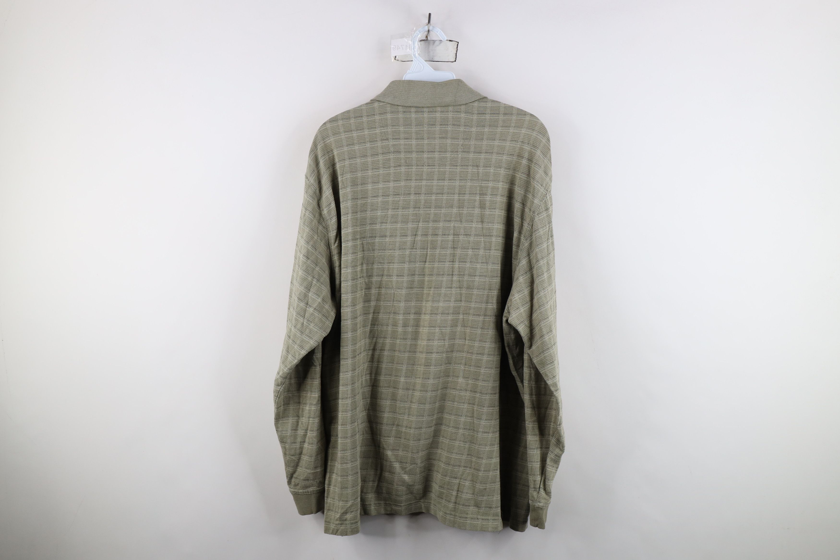 Vintage Vintage 90s Y2K Streetwear Collared Long Sleeve Rugby Polo Size US L / EU 52-54 / 3 - 11 Thumbnail