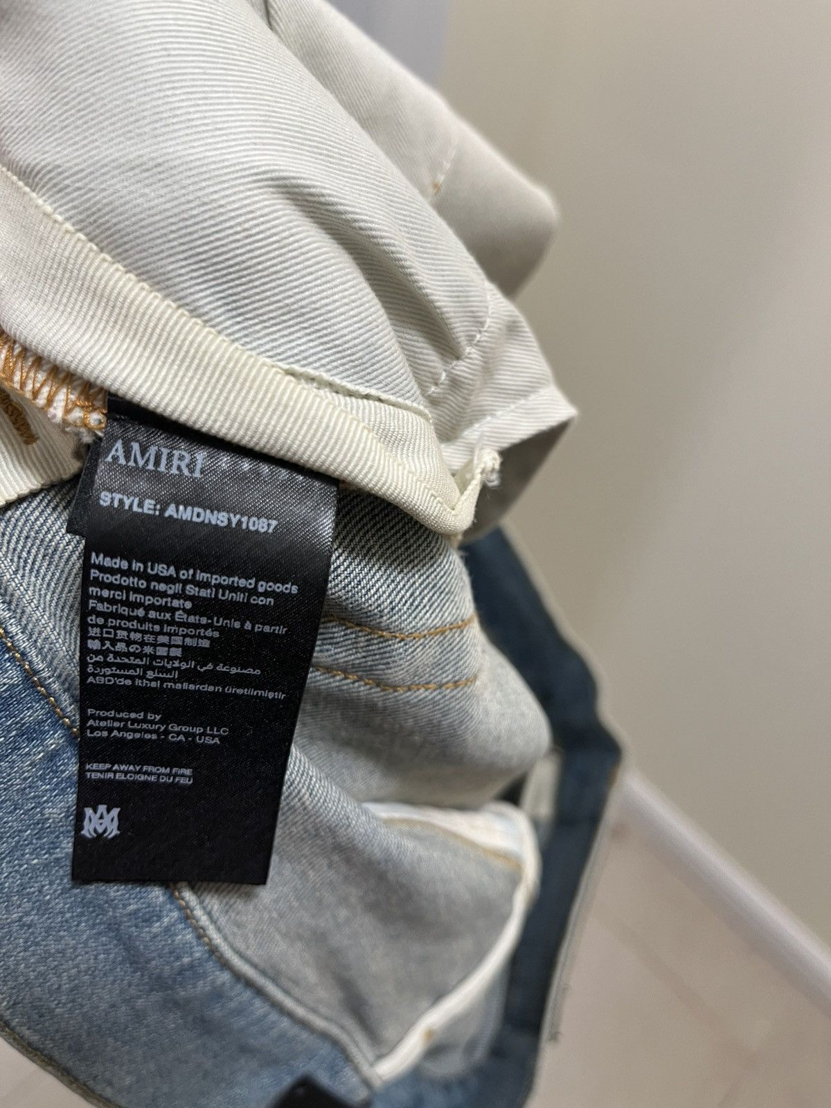 Amiri Amiri Hollywood Thrasher Jean Sz 36 Size US 36 / EU 52 - 14 Thumbnail