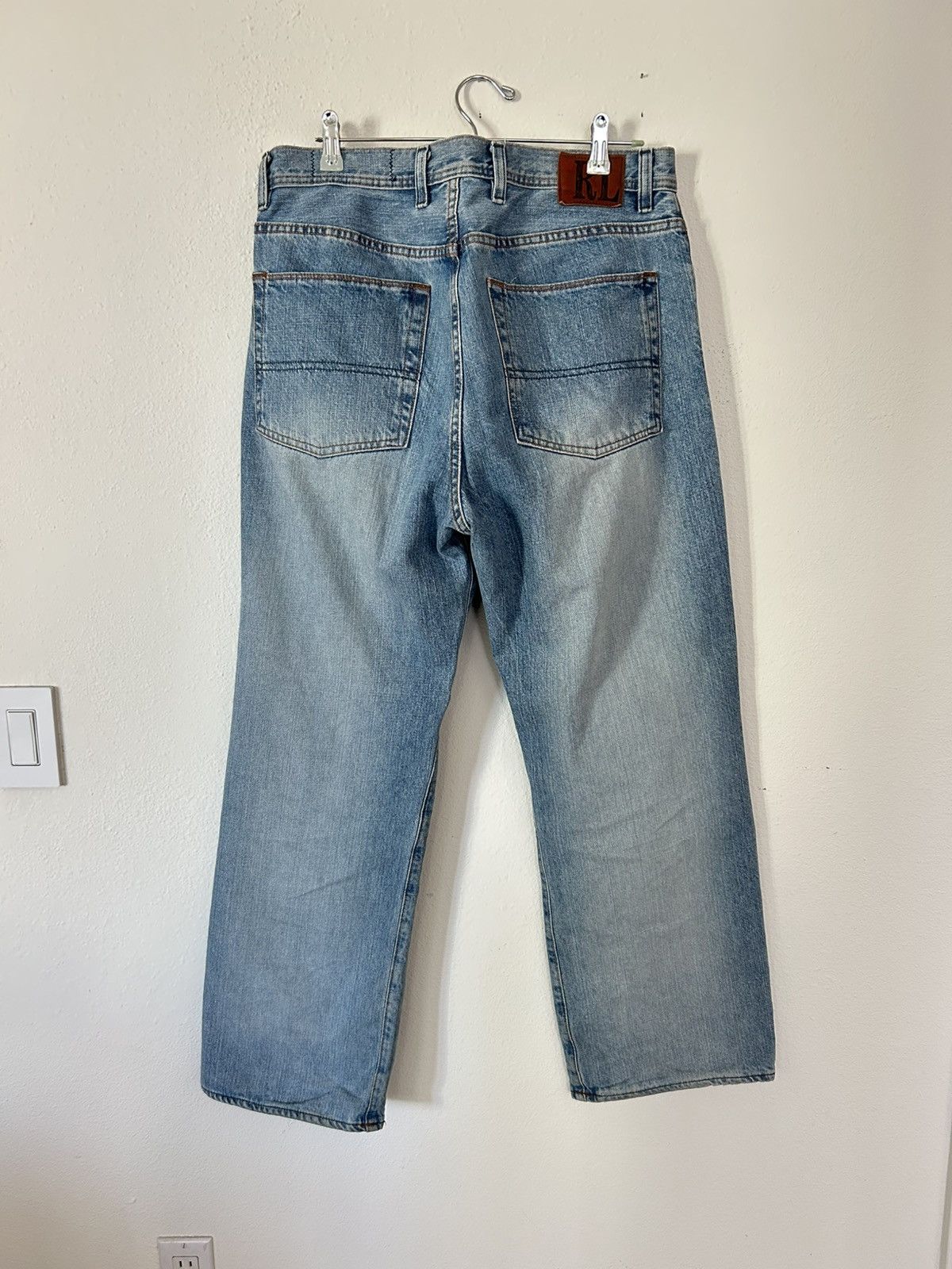 Polo Ralph Lauren Polo RL Light Wash Denim Size US 34 / EU 50 - 2 Thumbnail