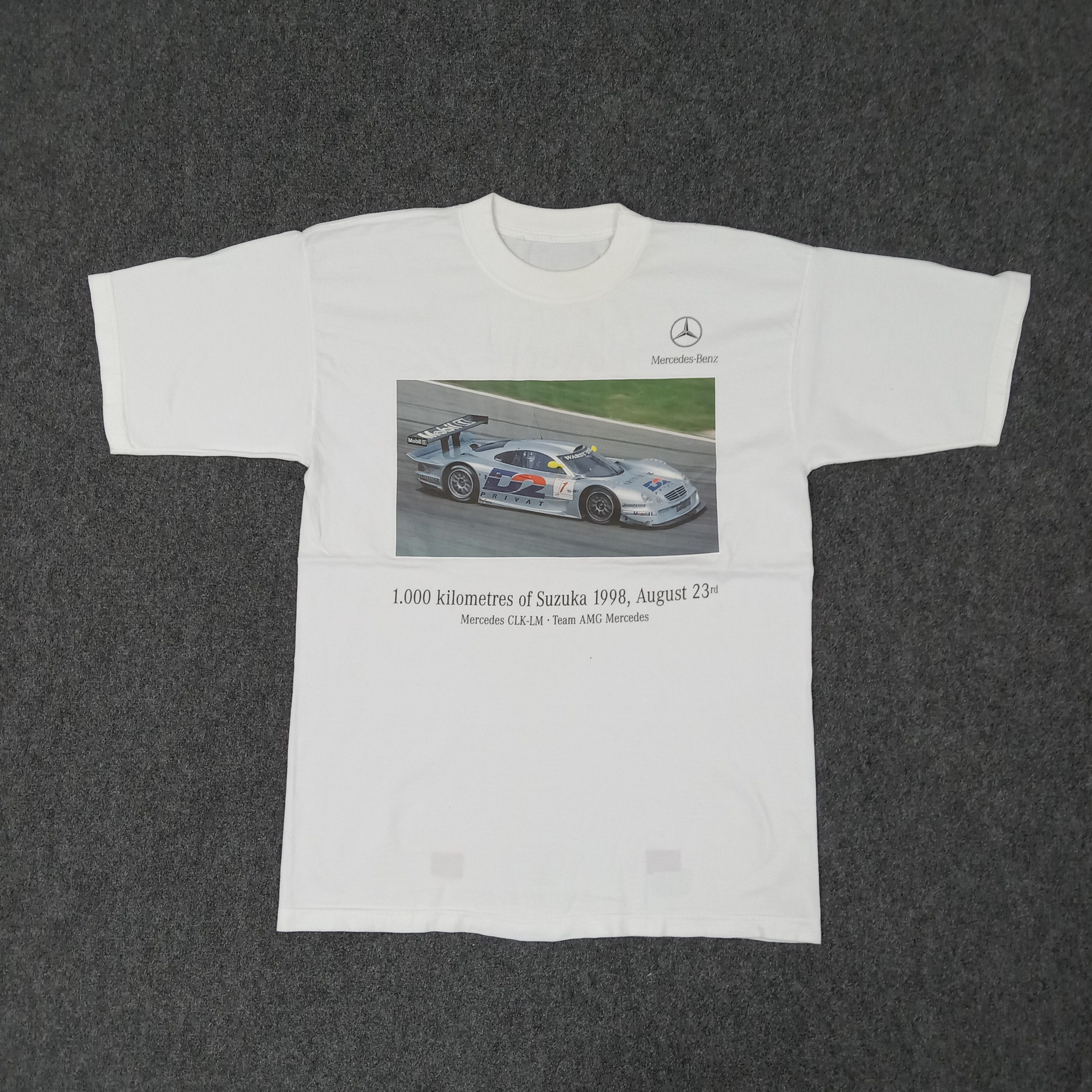 Mercedes-Benz × Vintage Mercedes - Benz German Racing Team Tshirt C219N9 Size US M / EU 48-50 / 2 - 1 Thumbnail