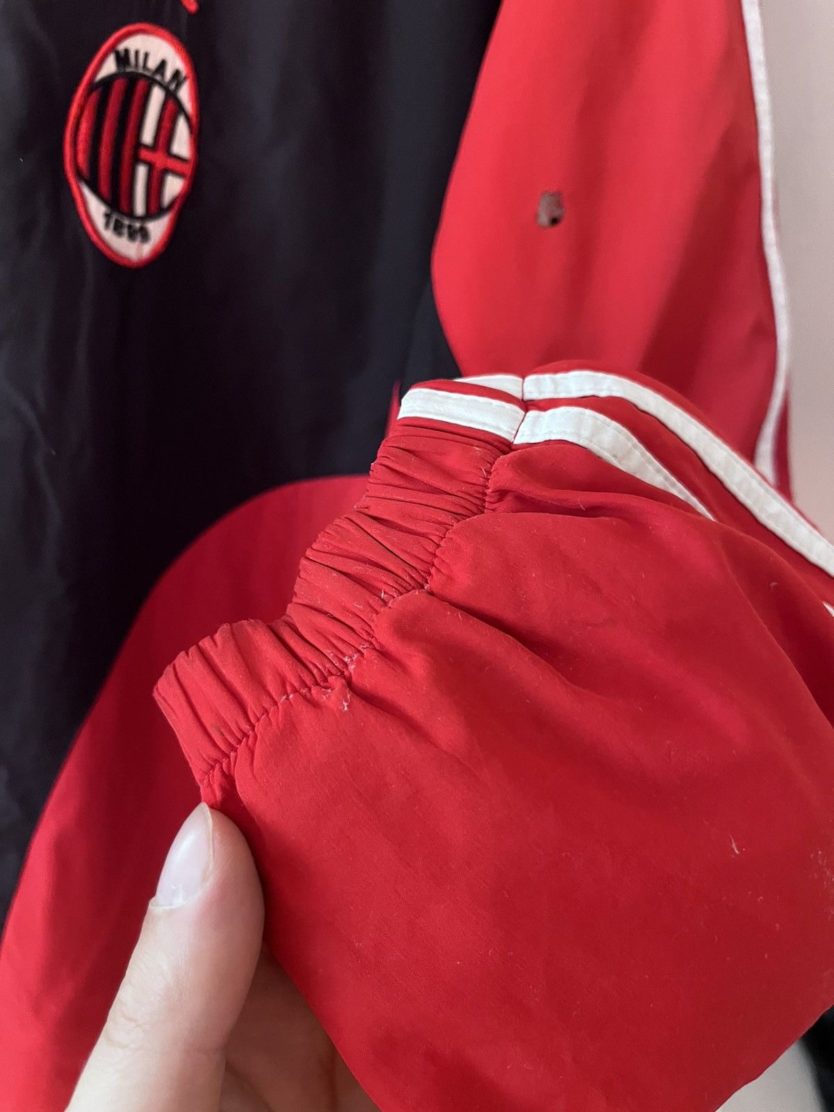 Other Vintage 90s AC MILAN Soccer Adidas Retro Olympic Jacket Size US XL / EU 56 / 4 - 15 Thumbnail