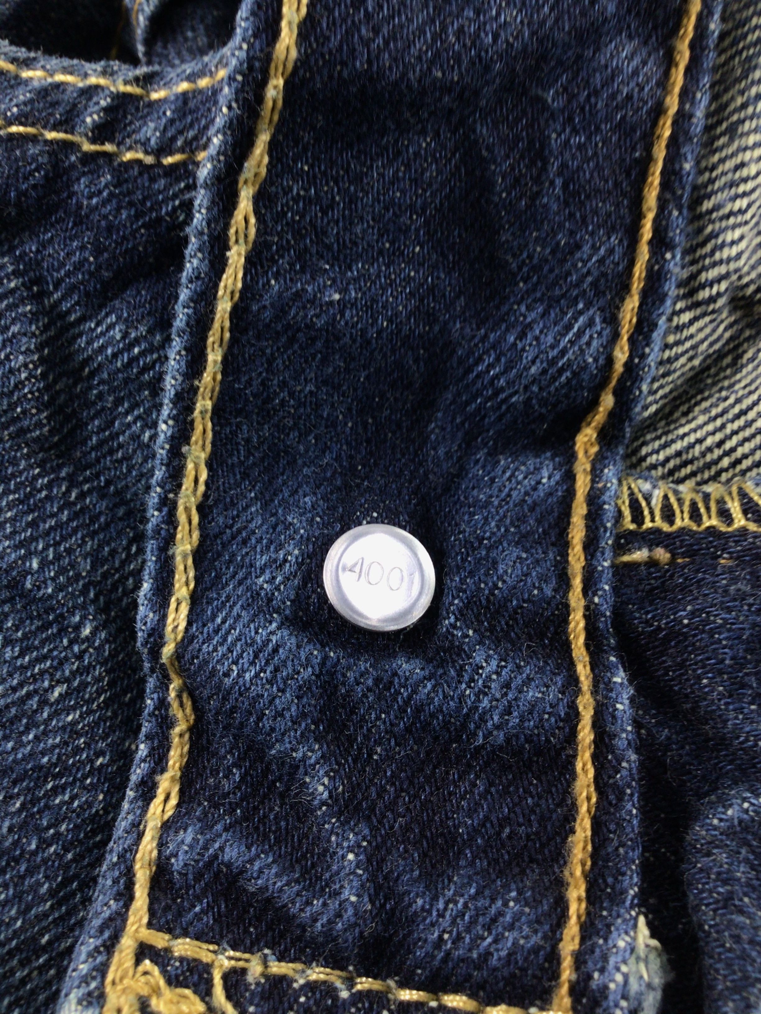 Levi's Vintage Levis 569 Jeans Blue Wash Denim -J499 Size US 35 - 9 Thumbnail