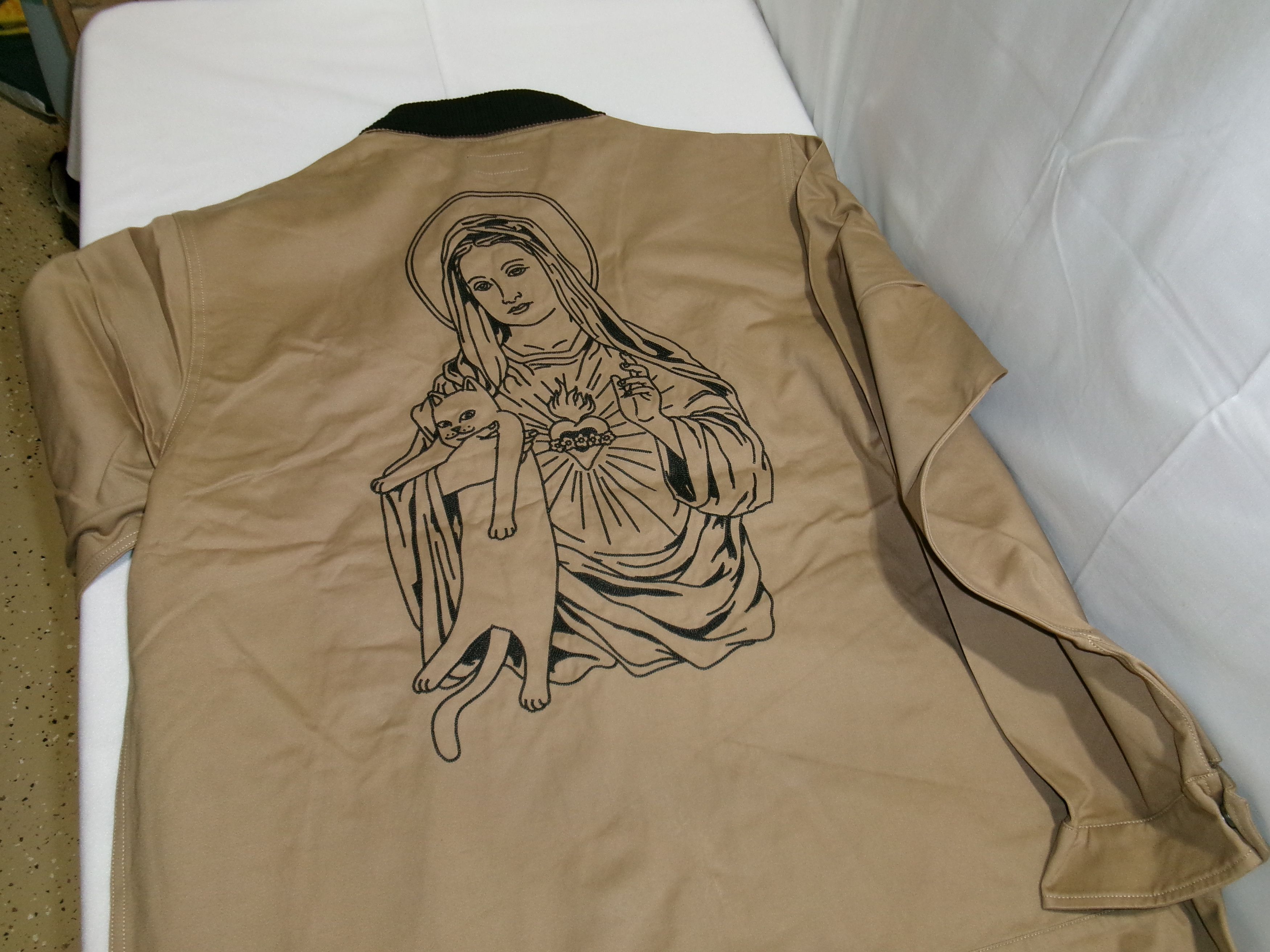 RIPNDIP RIPNDIP Mother Mary Work Jacket Size US XL / EU 56 / 4 - 1 Thumbnail