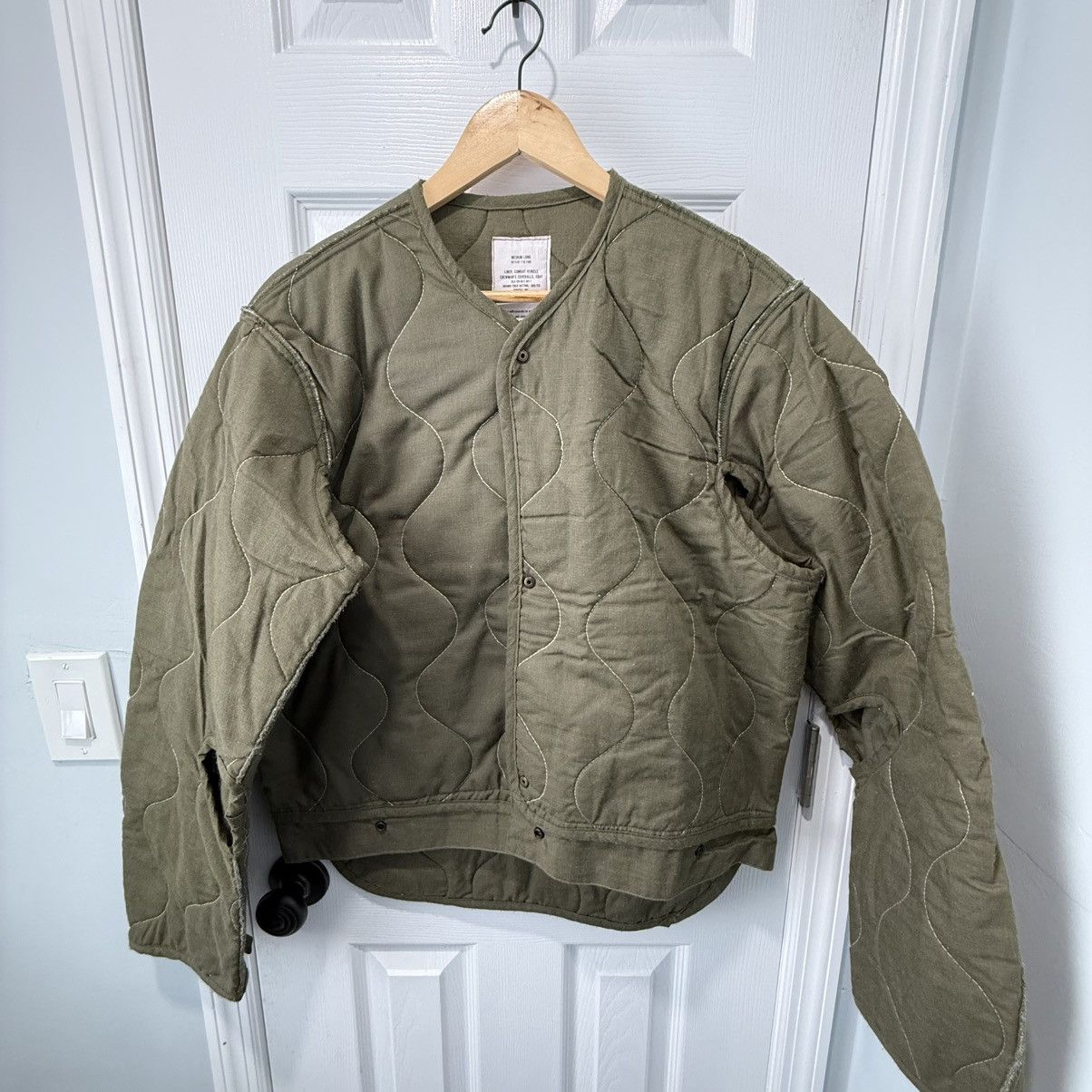 Vintage Vtg 80s Army Combat Liner Size US M / EU 48-50 / 2 - 1 Thumbnail