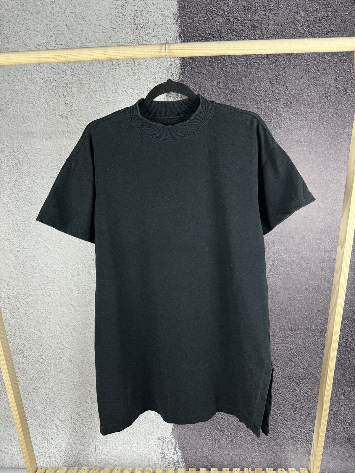 Japanese Brand Muji vintage GU oversized long black tee shirt Japan sz M-L Size US L / EU 52-54 / 3 - 1 Thumbnail