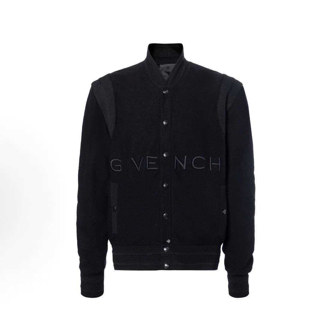 Givenchy Embroidered Wool Flight Jacket S