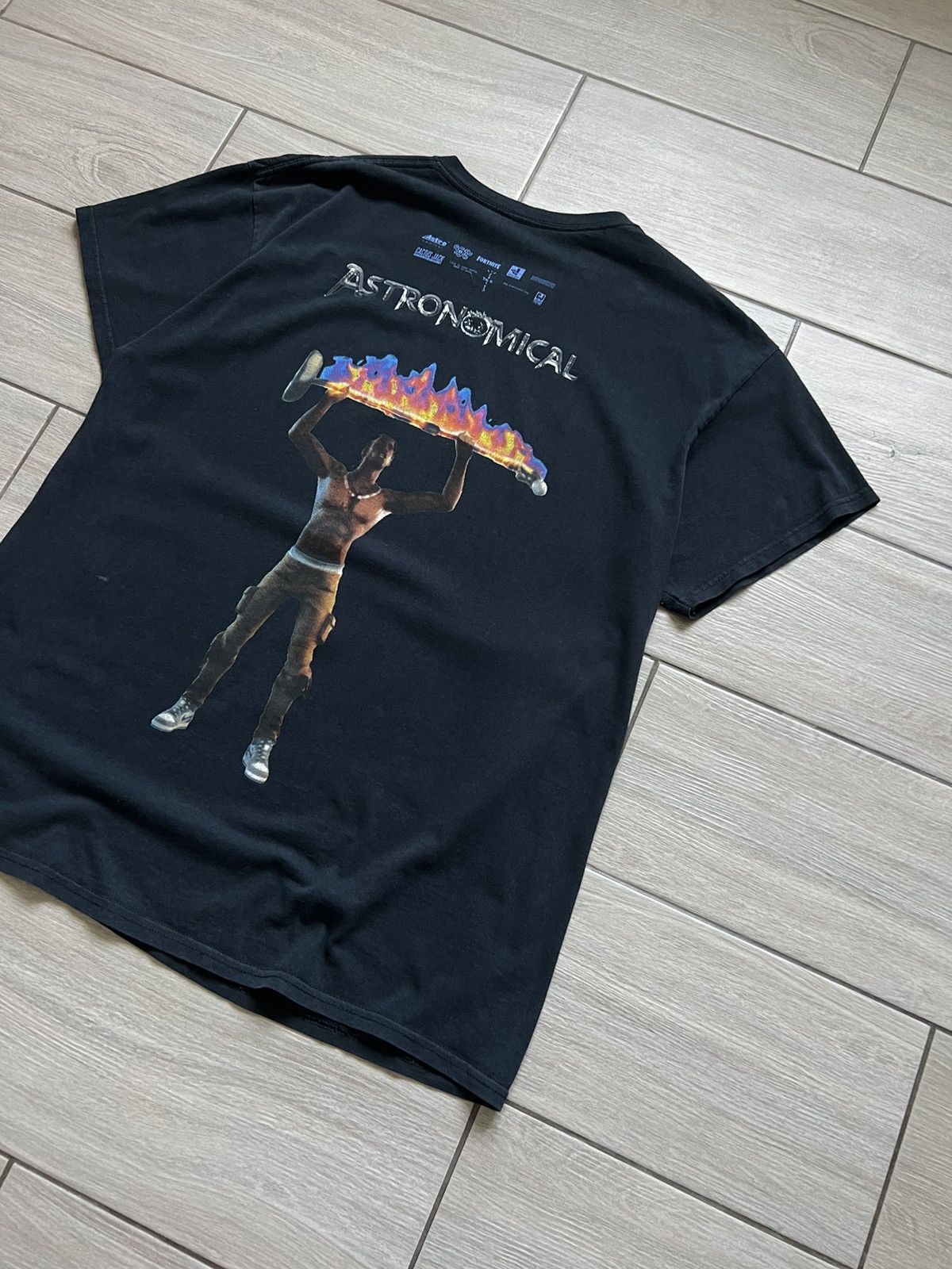 Travis Scott Cactus Jack Astro Rage T-Shirt Size US L / EU 52-54 / 3 - 5 Thumbnail