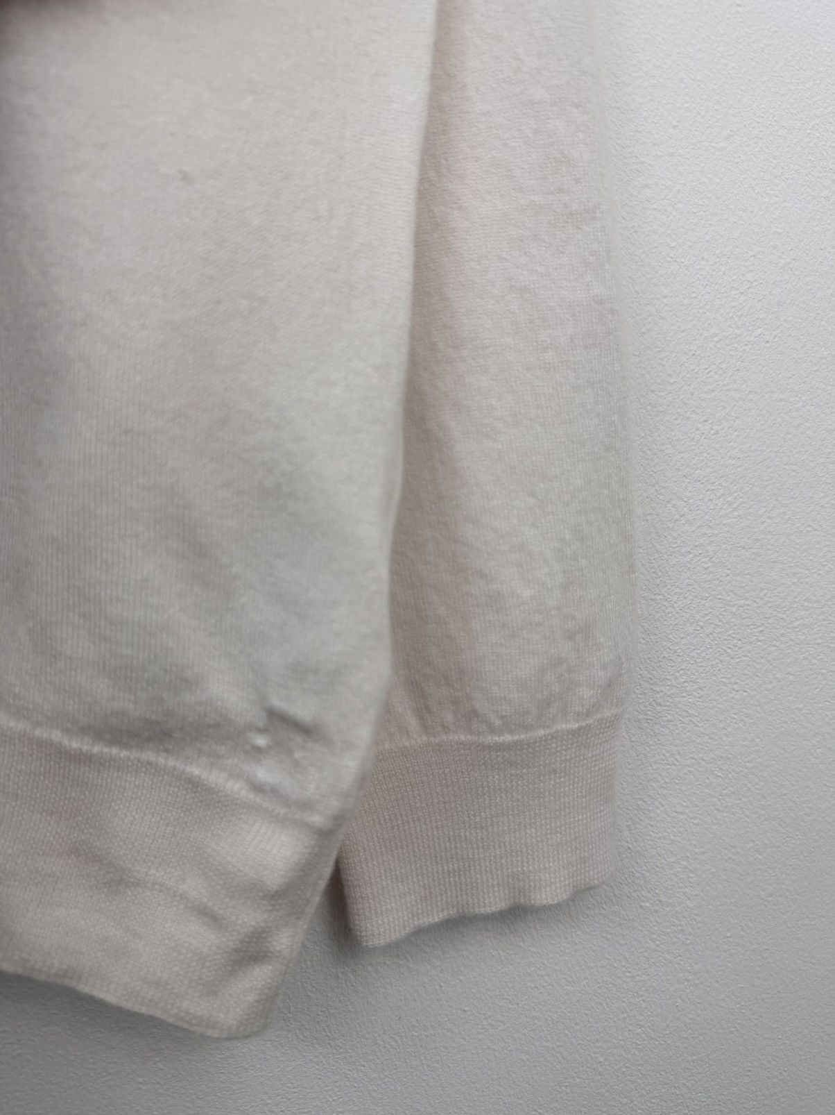 Hugo Boss Boss Men Crew Neck Sweater Cream Size XXL Size US XXL / EU 58 / 5 - 6 Thumbnail