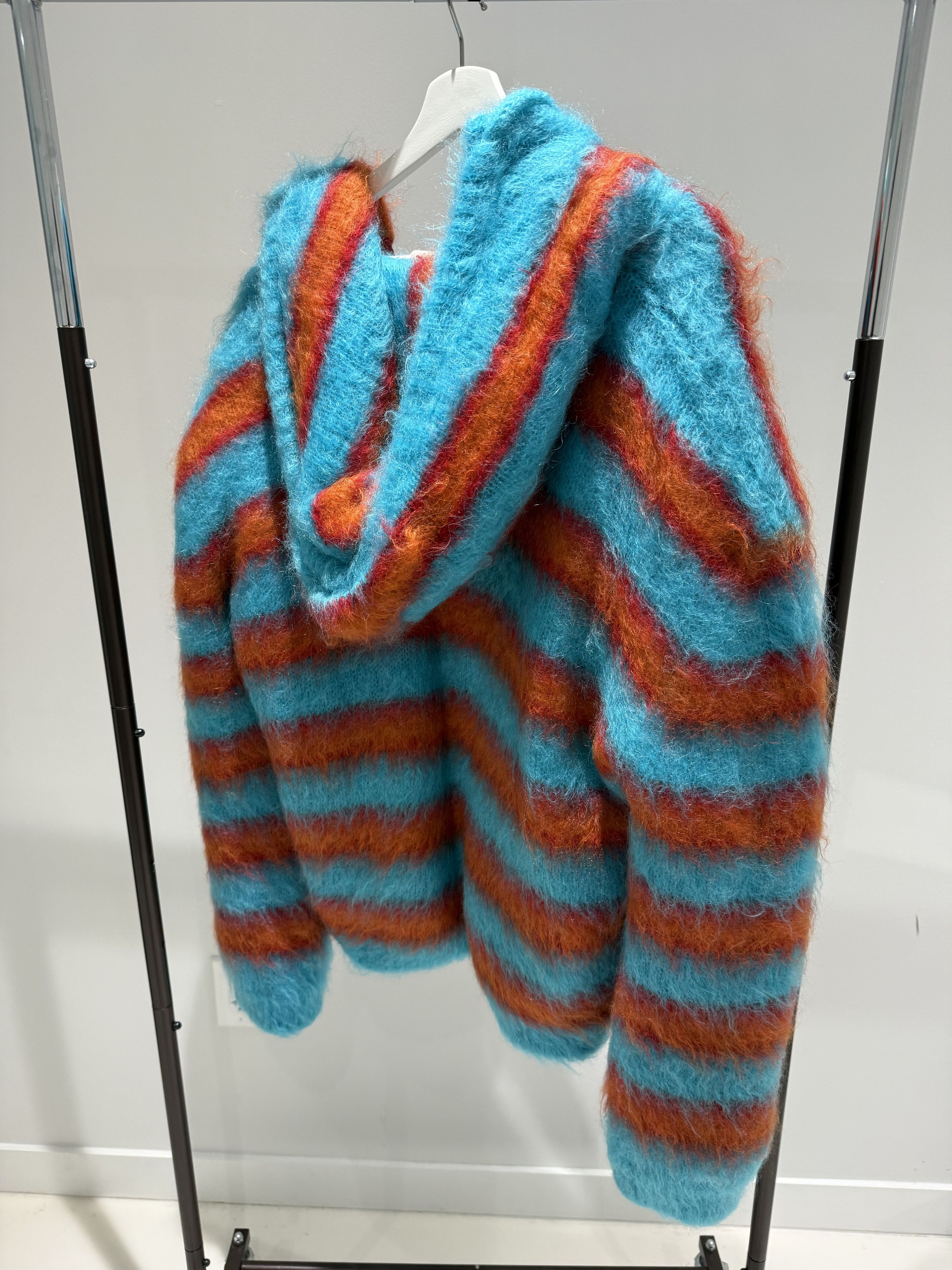 Marni MARNI MOHAIR PLAID PRINT PUFFER Size US L / EU 52-54 / 3 - 6 Thumbnail
