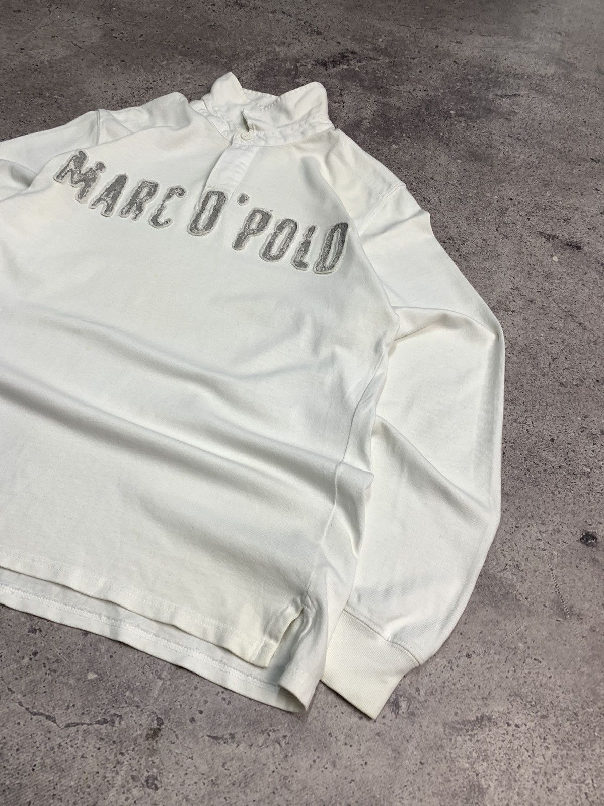 Japanese Brand × Vintage Vintage Long sleeve Marc Polo Rugby sk8 y2k faded distressed Size US M / EU 48-50 / 2 - 7 Thumbnail