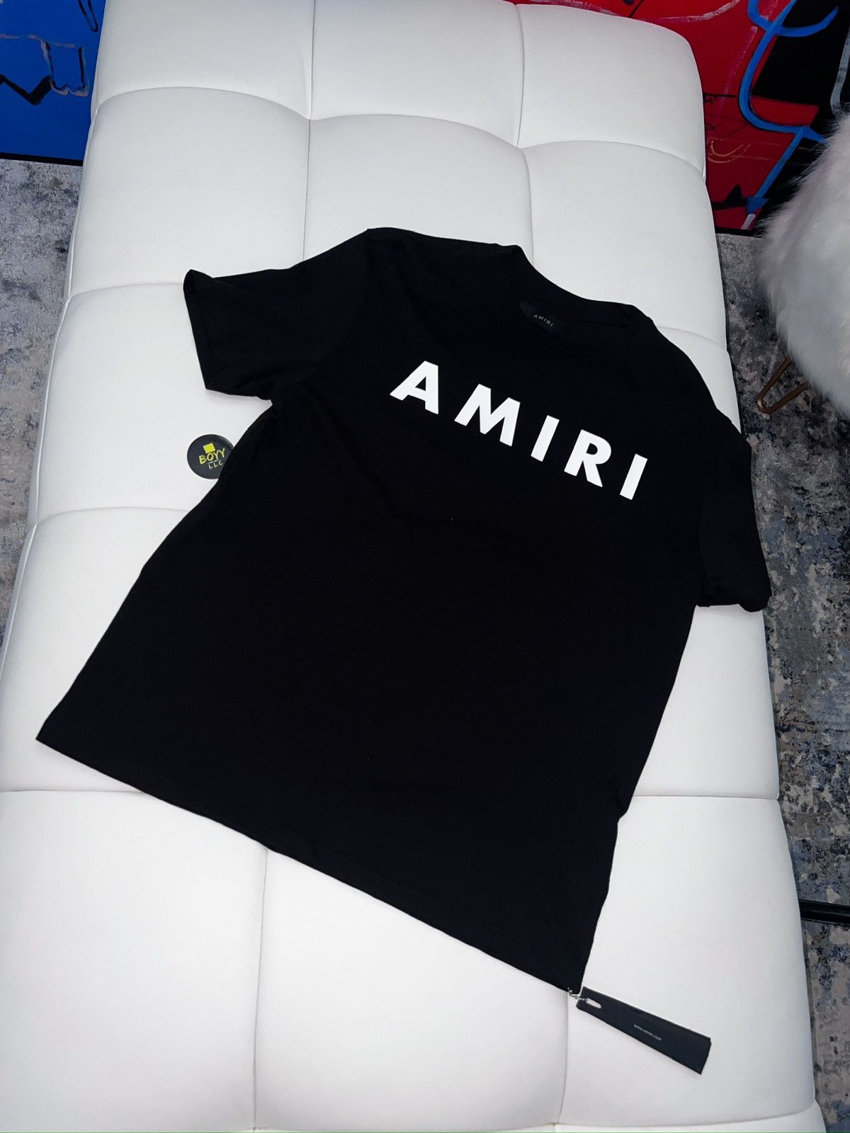 Amiri Amiri logo t shirt Size US M / EU 48-50 / 2 - 1 Thumbnail