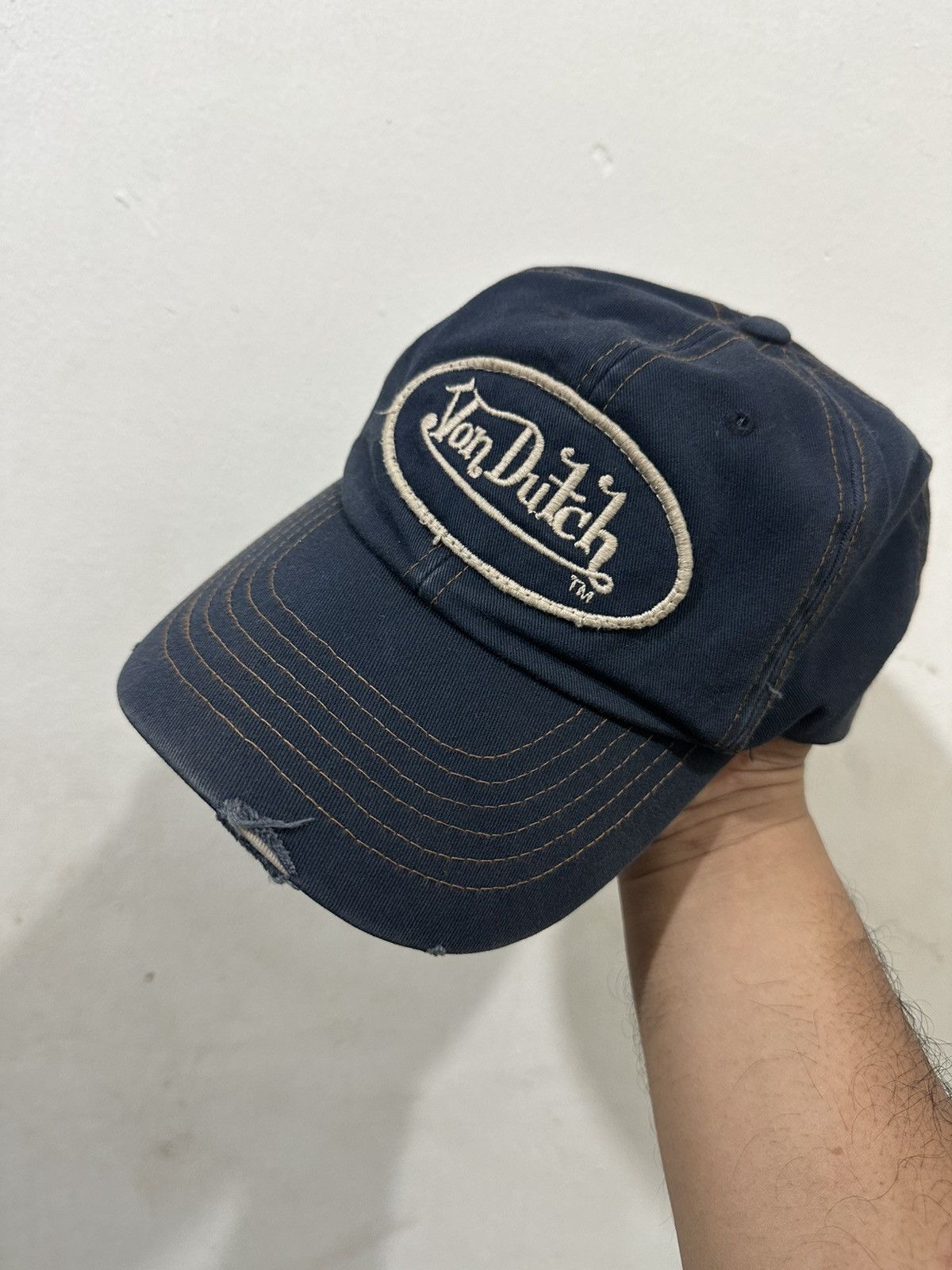 Von Dutch VTG Distress Von Dutch Hat Size ONE SIZE - 1 Thumbnail
