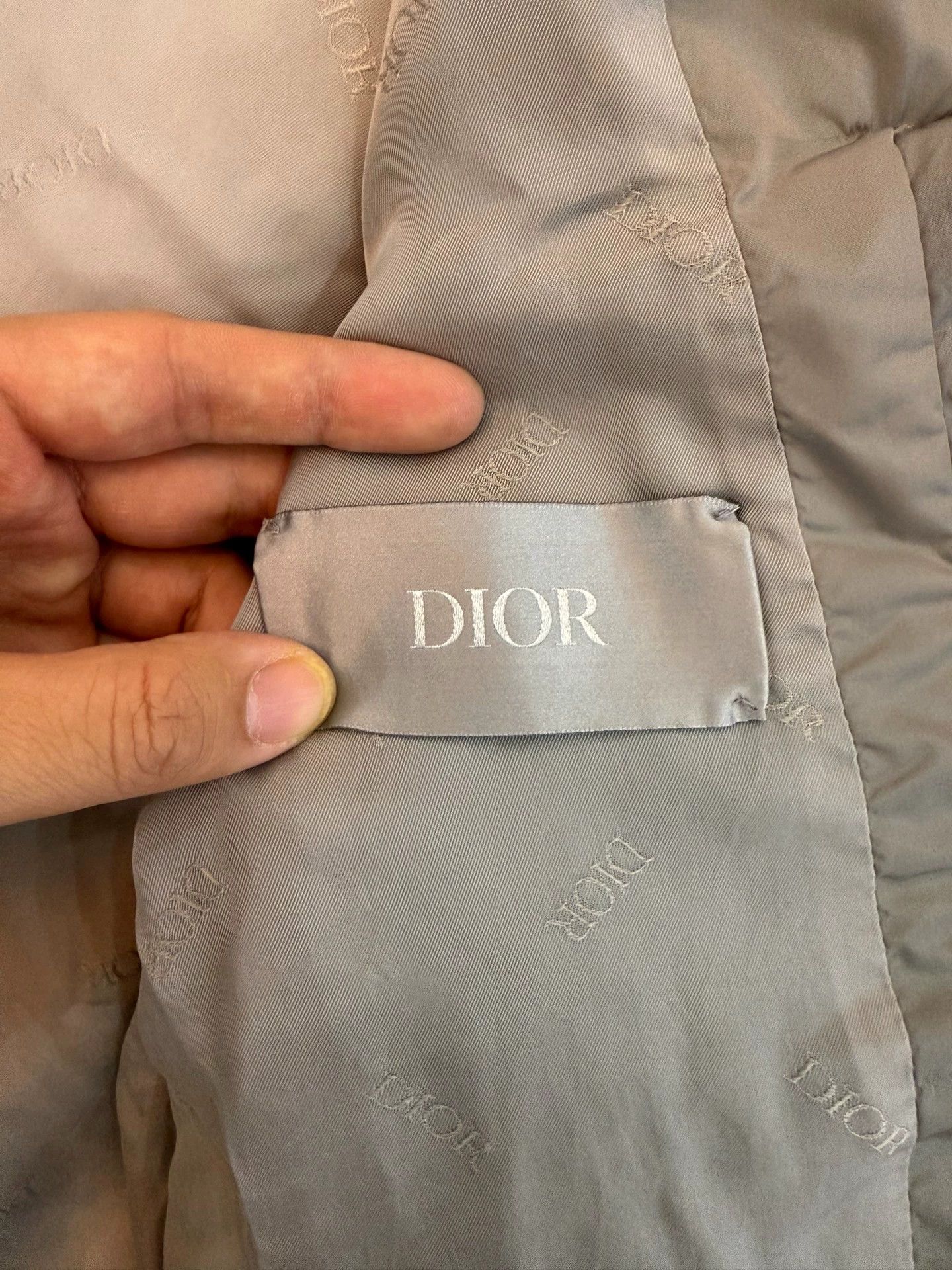 Dior DIOR Dior Check Double-Zip Padded Jacket 48 Loose Size US M / EU 48-50 / 2 - 4 Thumbnail