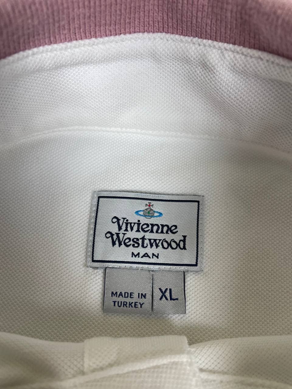 Vivienne Westwood Vivienne Westwood Polo Shirt Logo Orb Basic Luxury Size US XL / EU 56 / 4 - 8 Thumbnail