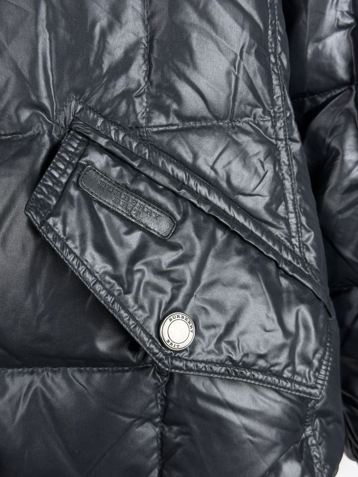 Burberry Burberry Brit Ladies Hooded Nylon Down Puffer Jacket Size Xs Size XS / US 0-2 / IT 36-38 - 7 Thumbnail