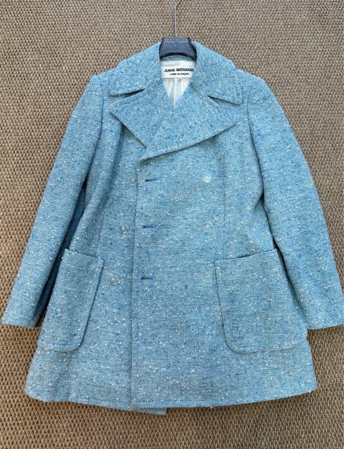 Junya Watanabe Junya Watanabe x CDG Speckled Tweed Jacket K23 Size M / US 6-8 / IT 42-44 - 1 Thumbnail