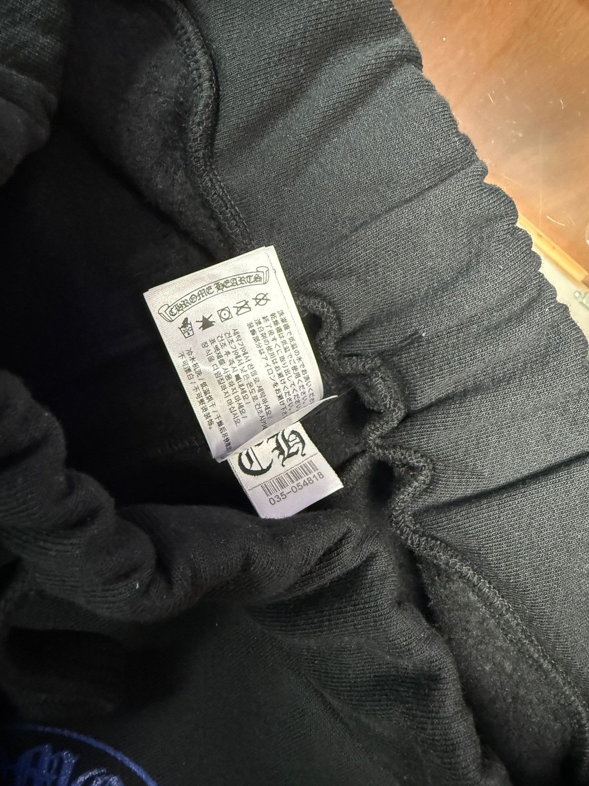 Chrome Hearts New Chrome Hearts Black/Blue Horseshoe Sweats Size US 32 / EU 48 - 3 Thumbnail