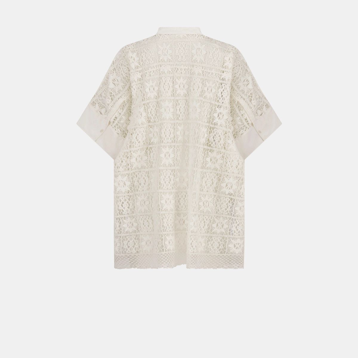 Dior o1bcso1str0225 Blouse in Ecru Size M / US 6-8 / IT 42-44 - 2 Thumbnail
