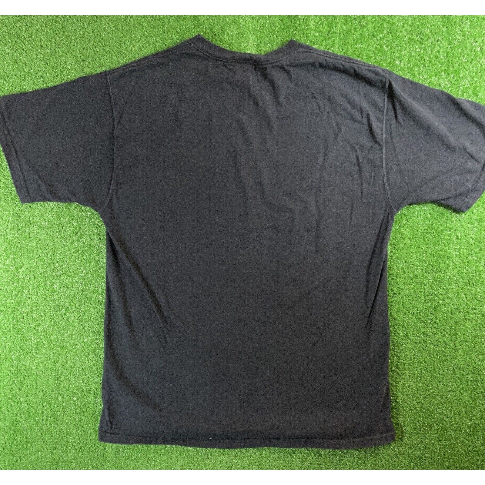 Vintage Vintage Y2K Antigovernment Large Faded Black Shirt USA Size US L / EU 52-54 / 3 - 4 Thumbnail