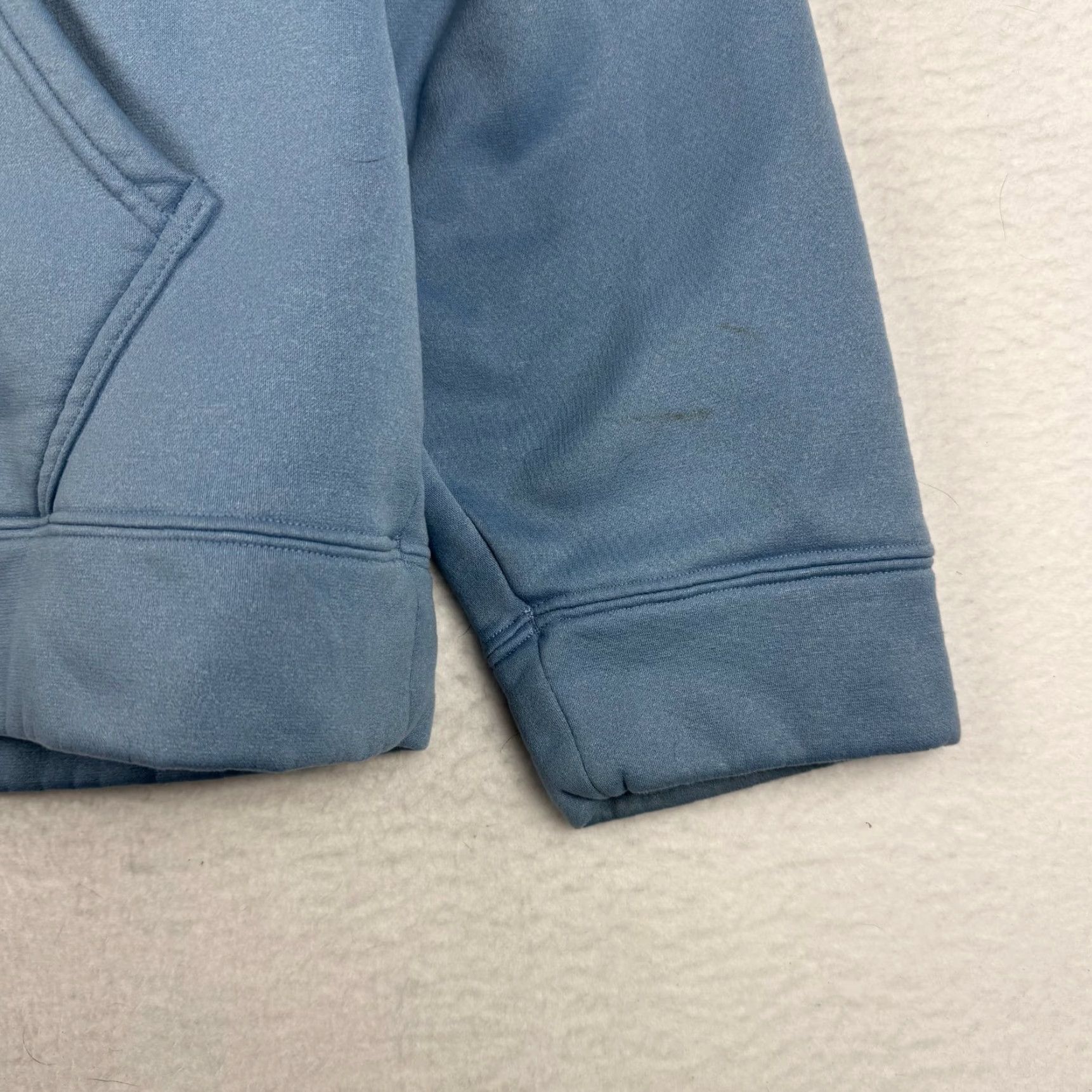 Under Armour Under Armour Mens L Athletic Hoodie Jacket - Blue Fleece Polyester Pullover Casual Activewear Running & Jogging Jacket Size US L / EU 52-54 / 3 - 3 Thumbnail