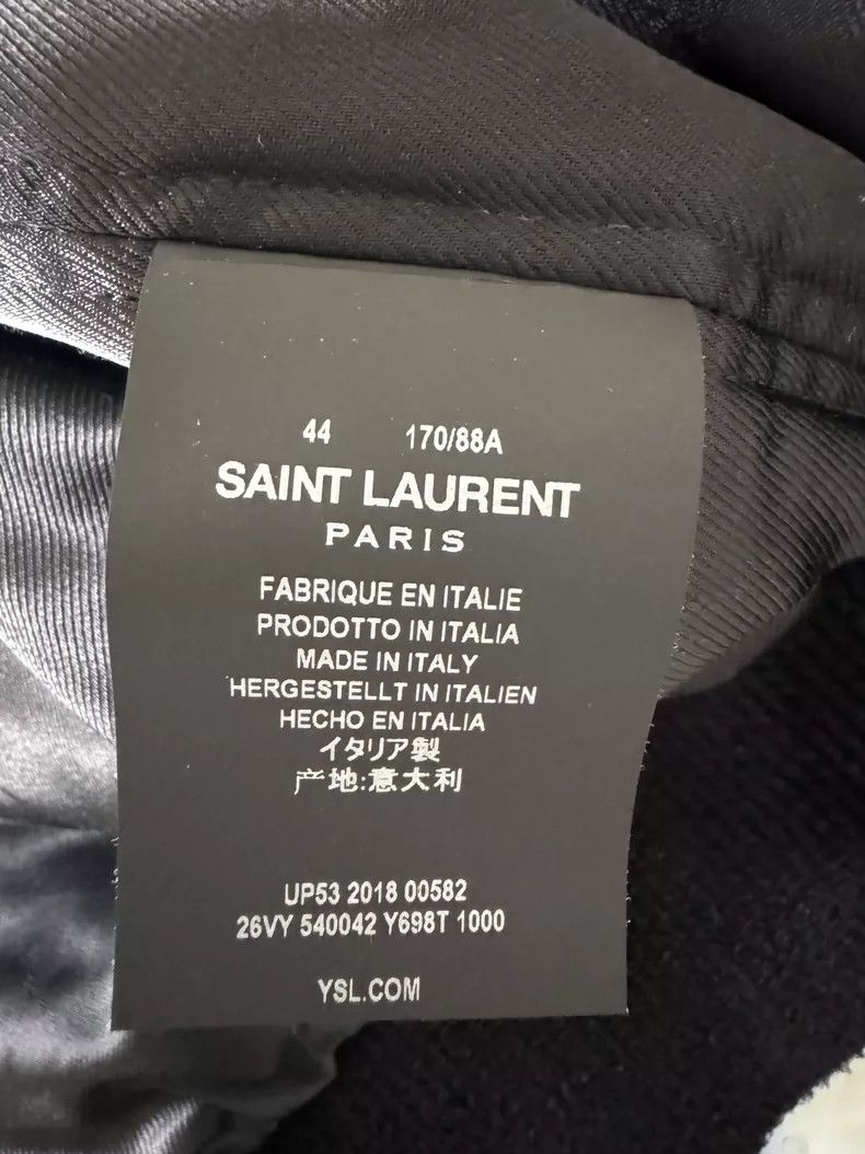Saint Laurent Paris Saint Laurent Paris Snakeskin Patchwork Jacket 2505-Nextarr Size US S / EU 44-46 / 1 - 2 Thumbnail