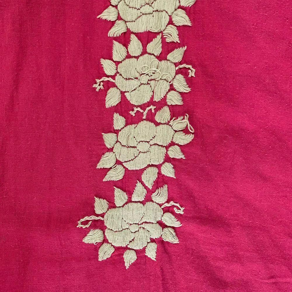 Designer Pre Owned Pink Hand Made Blouse Xl Size XL / US 12-14 / IT 48-50 - 4 Thumbnail