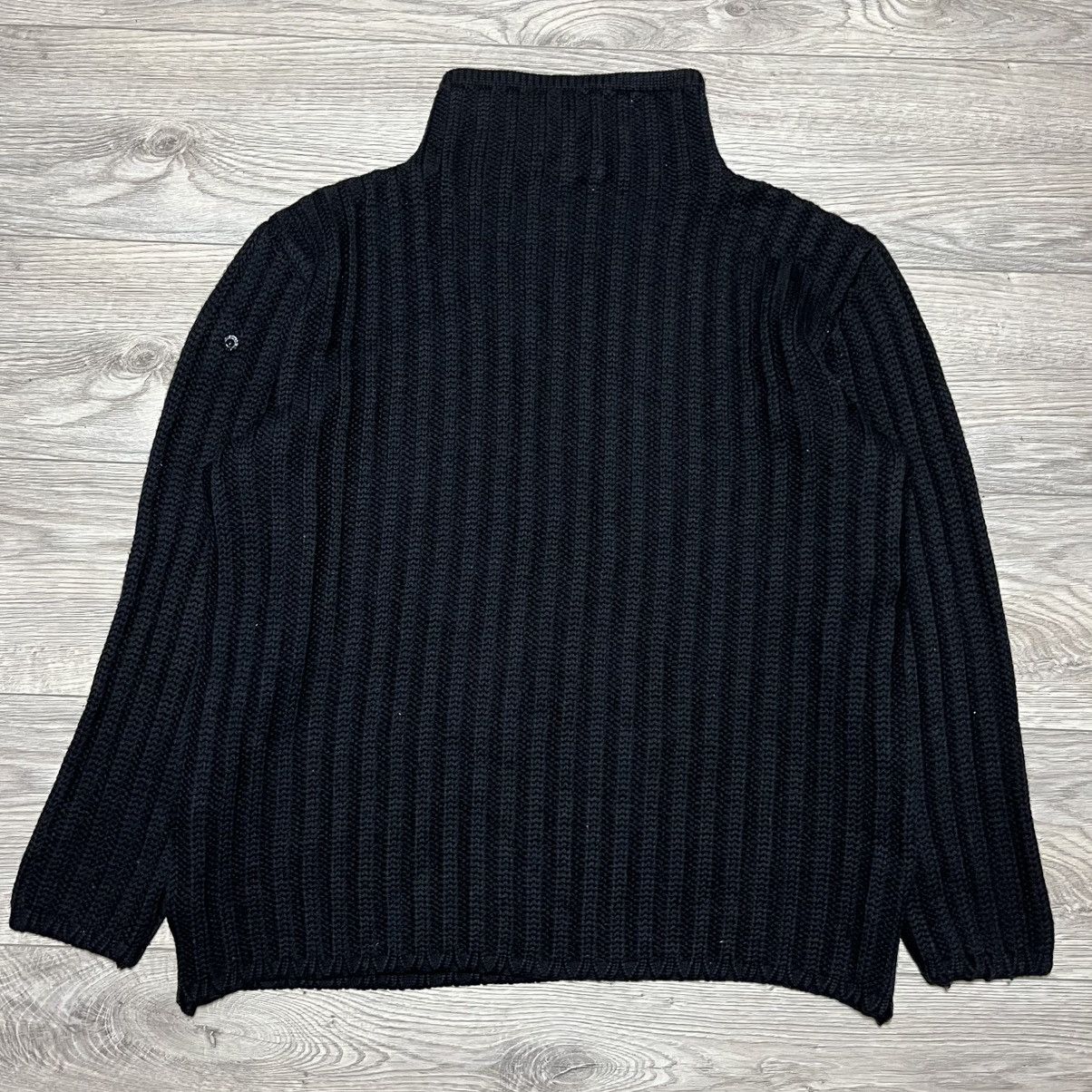 Stone Island Stone Island Vintage Rare Knitted Sweater XL size Black Size US XL / EU 56 / 4 - 12 Thumbnail
