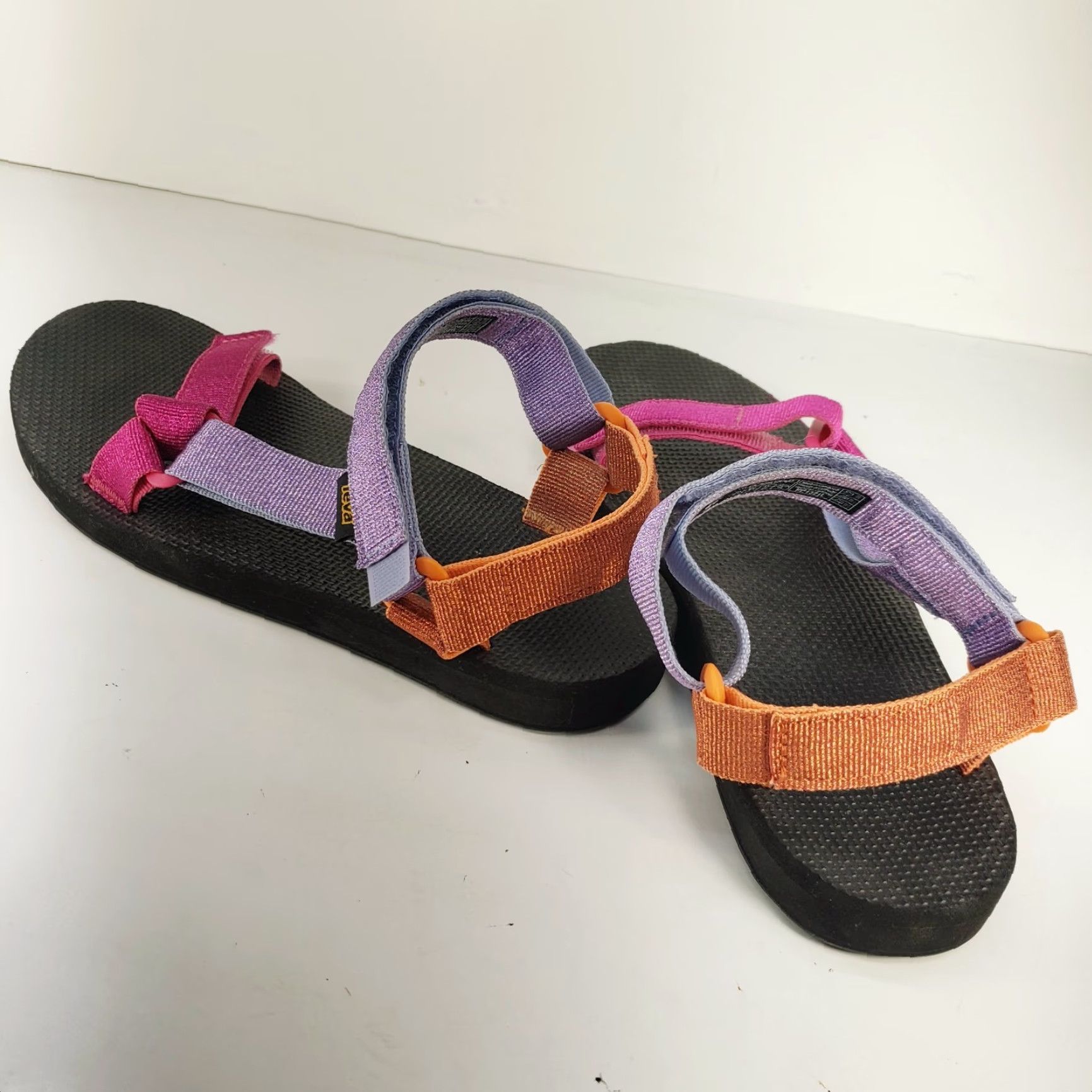 Teva Teva Midform Universal Spectrum Sandal Women's Multicolor Size US9 EU40 Strappy Adjustable Comfort Rubber Outsole Colorblock Pattern Size US 9 / IT 39 - 5 Thumbnail