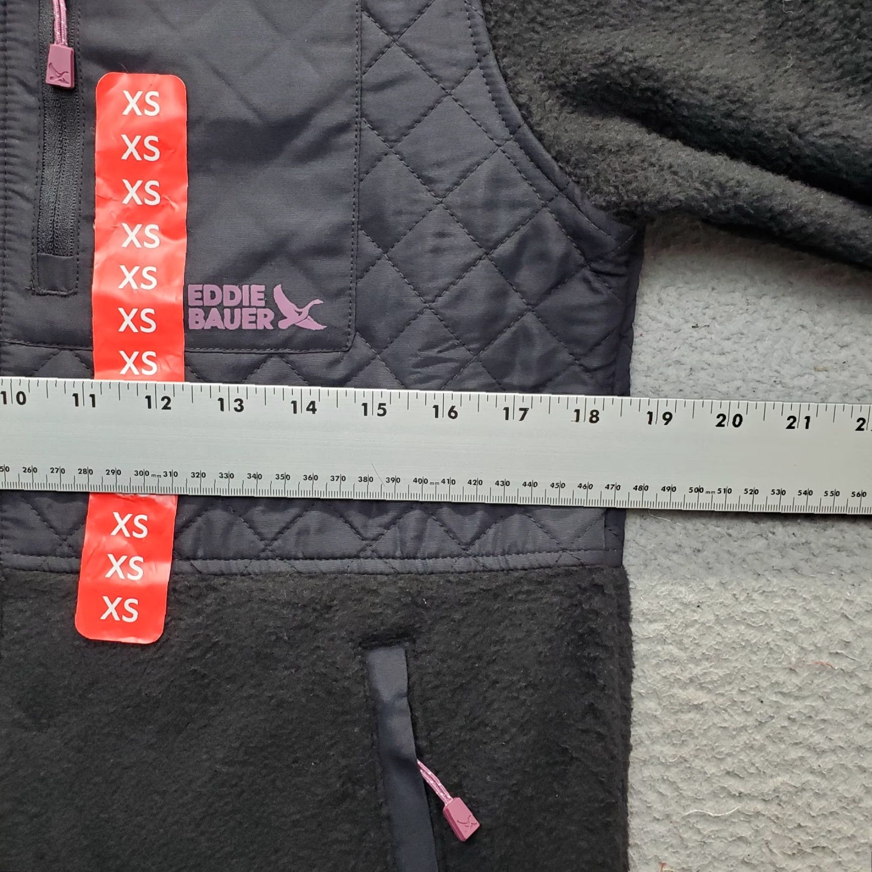 Eddie Bauer Eddie Bauer Zip Up Polar Fleece Jacket Womens XS Black EB010877 Size XS / US 0-2 / IT 36-38 - 4 Thumbnail