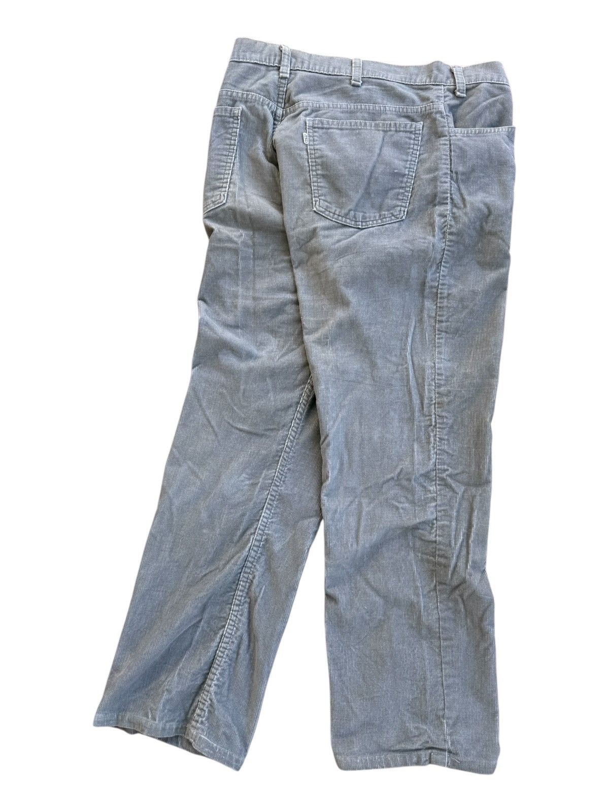 Levi's Vintage 1970s Levis Grey Corduroy Pants Size US 36 / EU 52 - 1 Thumbnail