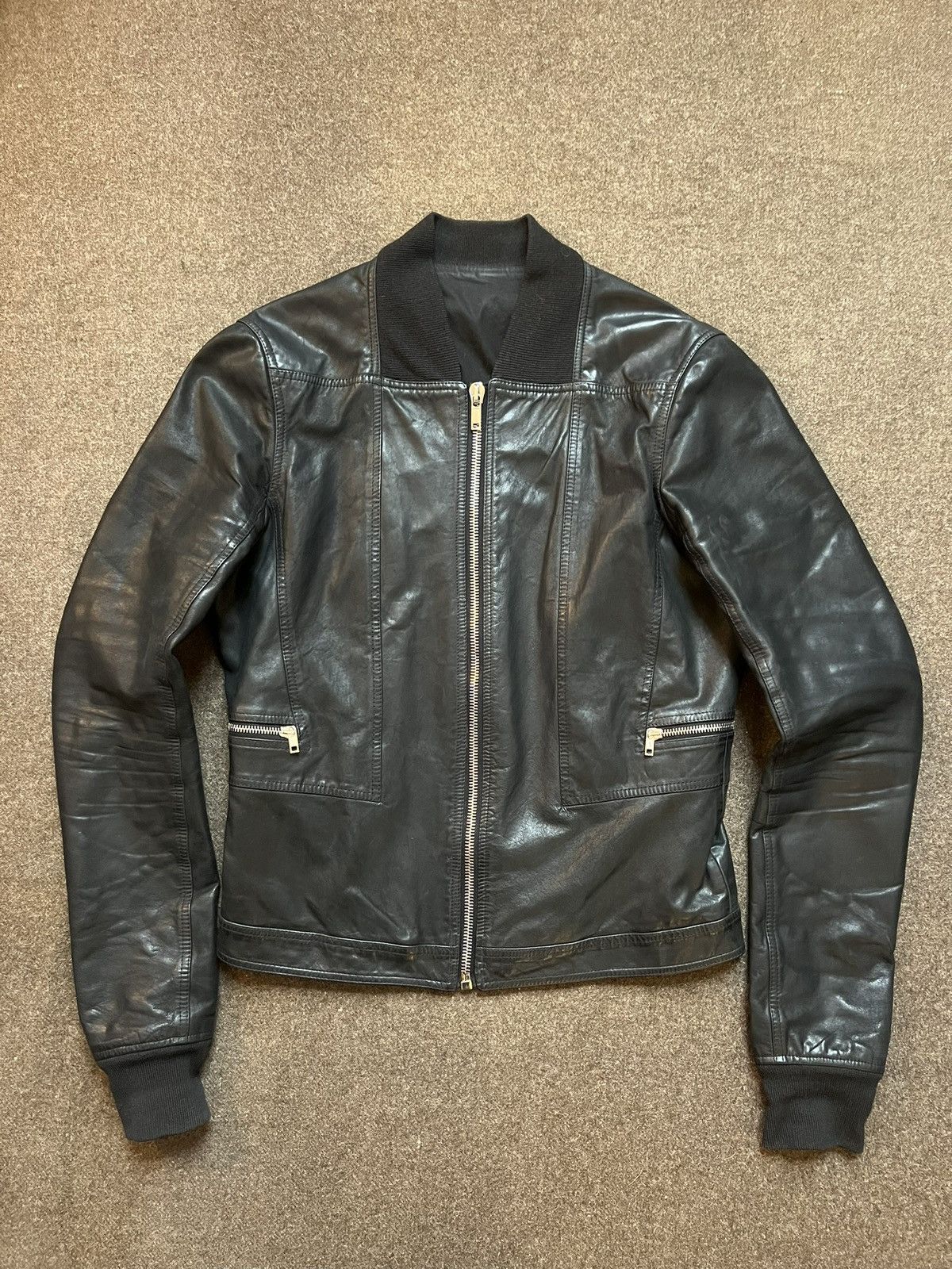 Rick Owens Rick Owens FW17 Geo Harness Leather Jacket Size US M / EU 48-50 / 2 - 10 Thumbnail
