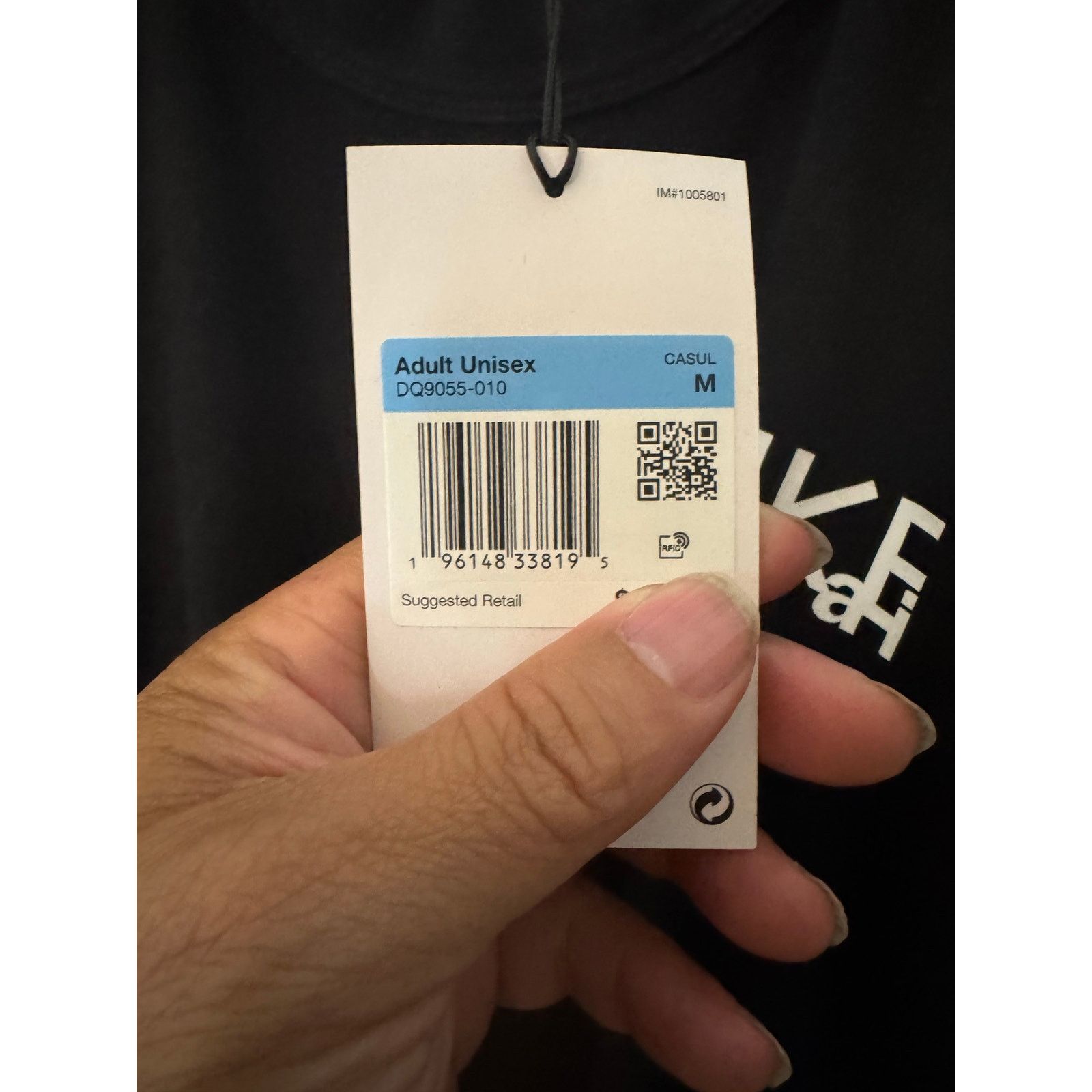 Nike × Sacai Nike Sacai SG Top Black unisex med Size M / US 6-8 / IT 42-44 - 2 Thumbnail