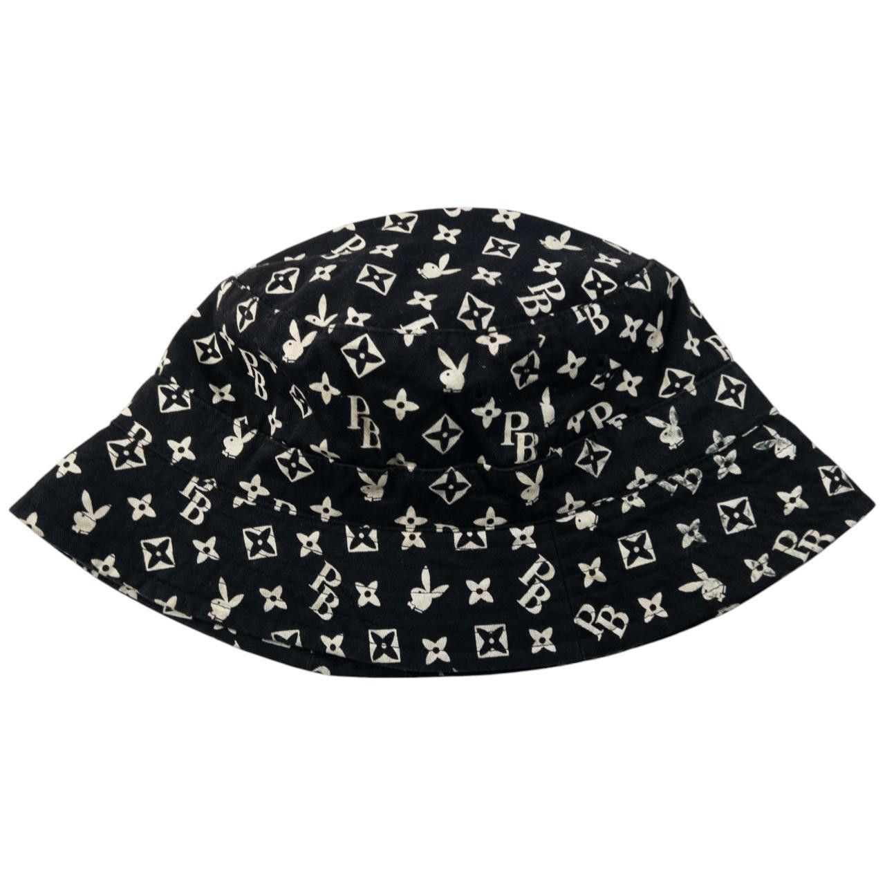 Playboy Vintage Playboy Bunny Monogram Bucket Hat Size ONE SIZE - 1 Thumbnail