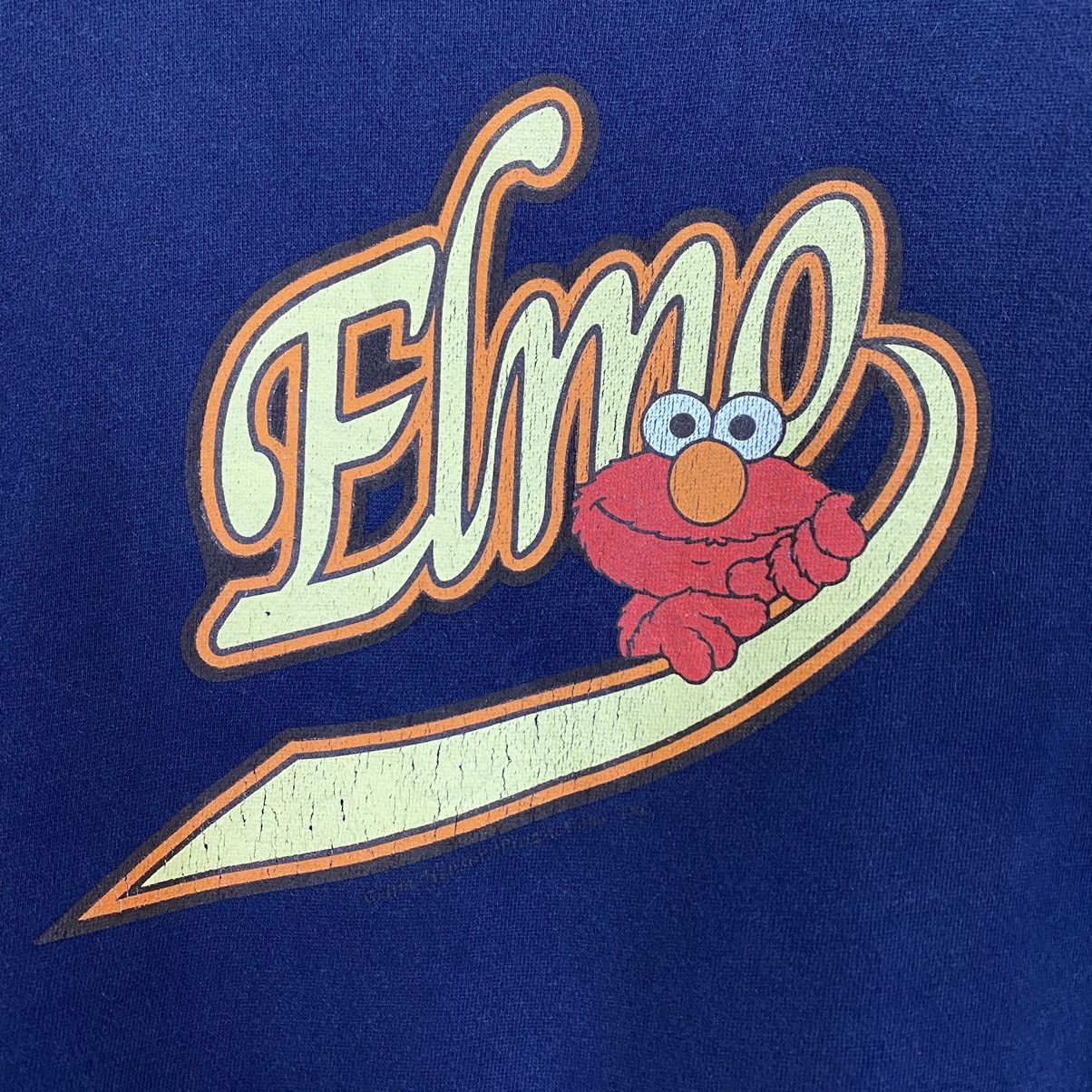 Disney Elmo Sesame Street Big Logo Cropped Sweatshirt Size US S / EU 44-46 / 1 - 5 Thumbnail