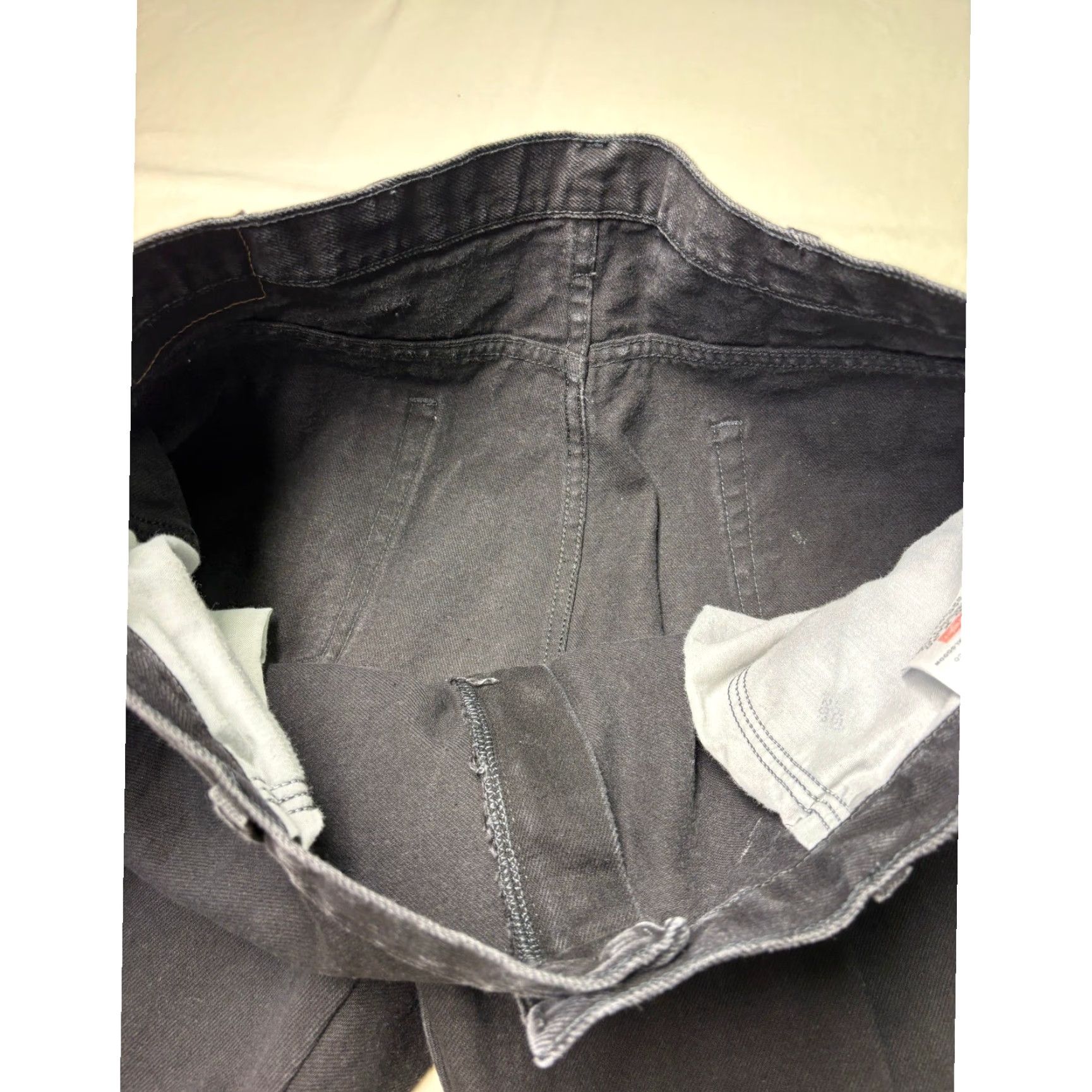 Wrangler Wrangler Jeans Regular Fit Black 40x30 Straight Men 96501CB Denim 5-Pocket Work Casual Size US 40 / EU 56 - 4 Thumbnail