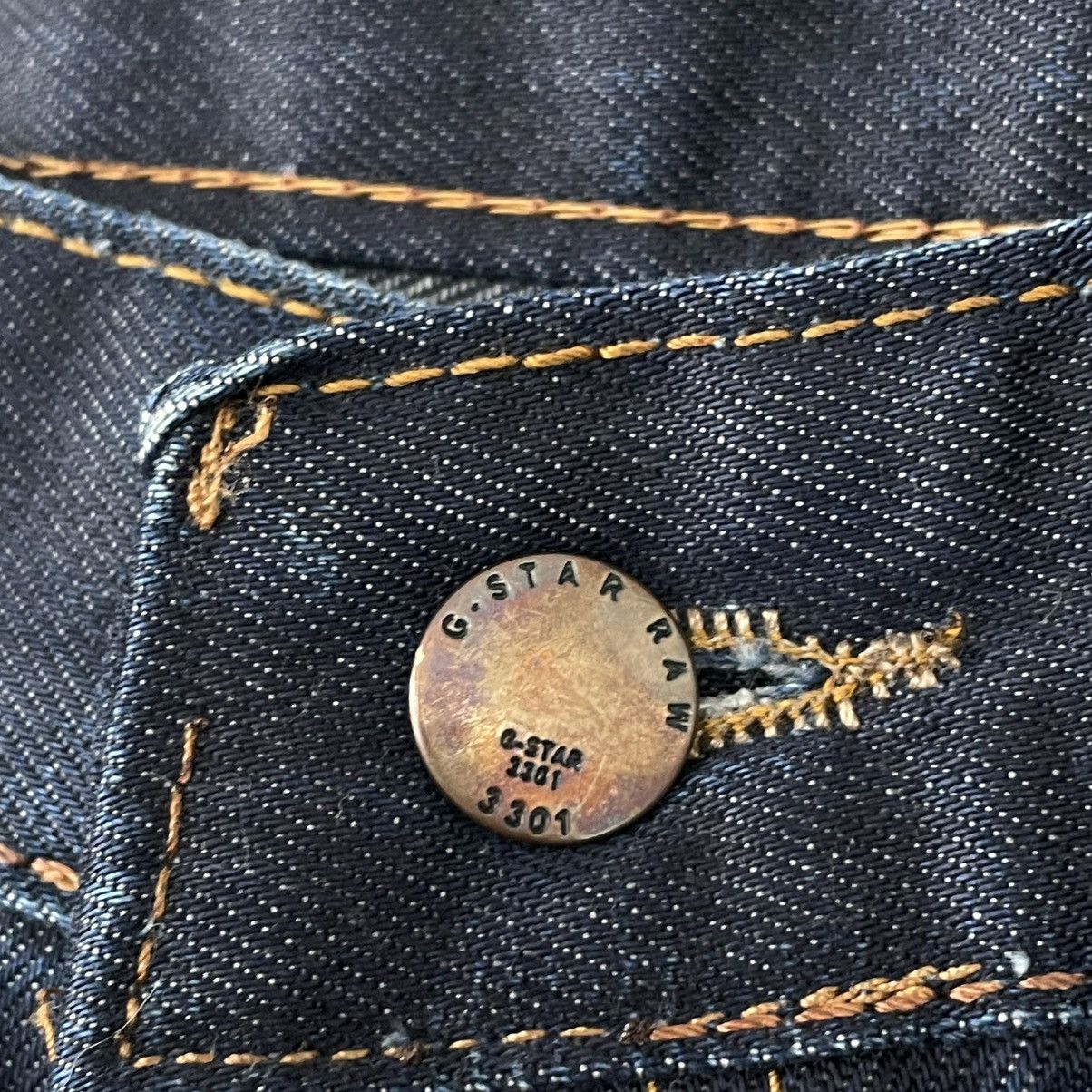 G-Star × Vintage Vintage G-Star RAW 3301 Denim Pants y2k Size US 34 / EU 50 - 10 Thumbnail