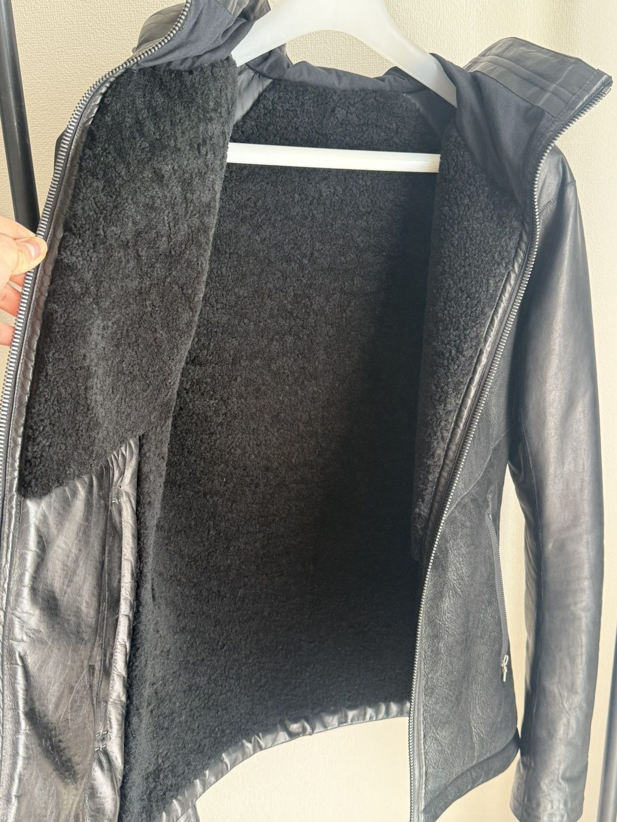Isaac Sellam Experience ISAAC SELLAM MOUTON LEATHER PUFFER Size US S / EU 44-46 / 1 - 7 Thumbnail