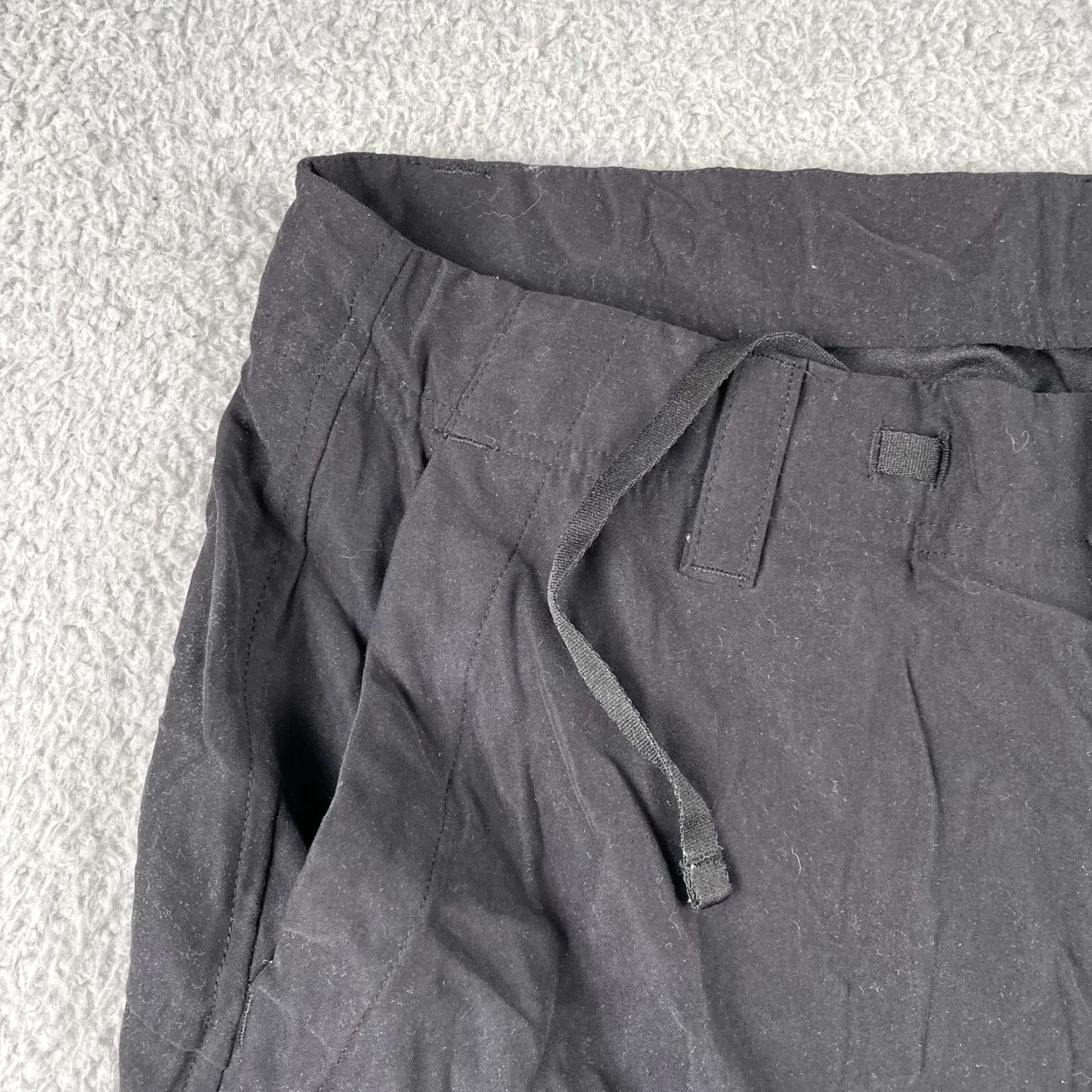Patagonia Patagonia Women’s 12 Black Activewear Skirt Long Drawstring Polyester EUC Size 34" / US 12 / IT 48 - 3 Thumbnail