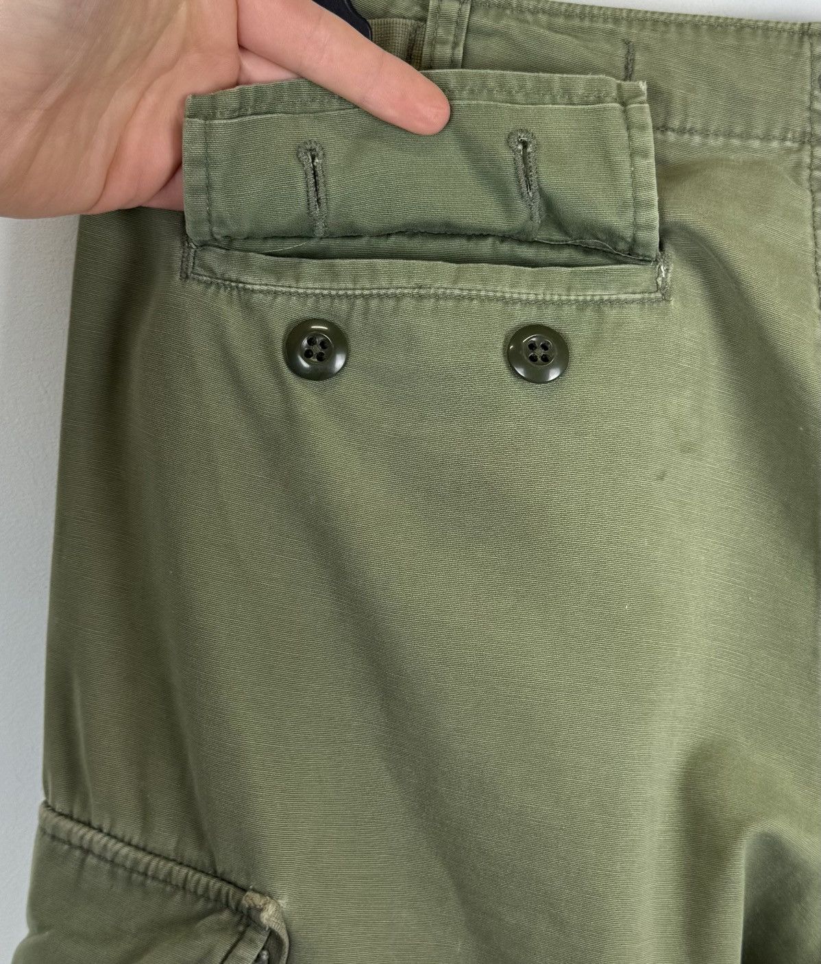 Denim & Supply Ralph Lauren Denim & Supply Ralph Lauren Cargo Pants Khaki Green US Army Size US 33 - 11 Thumbnail