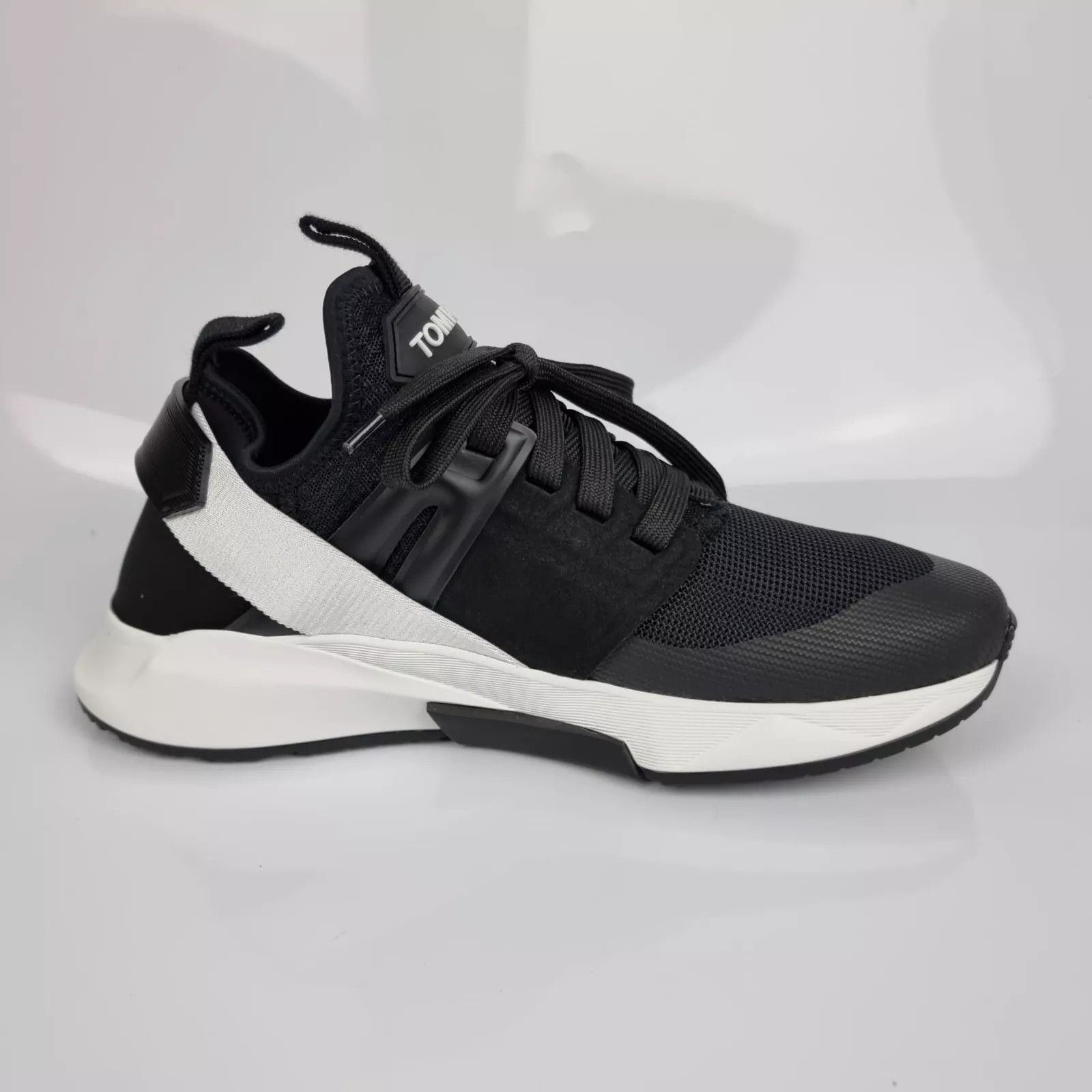 Tom Ford Tom Ford Alcantara Black Sneakers New Size US 10.5 / EU 43-44 - 4 Thumbnail