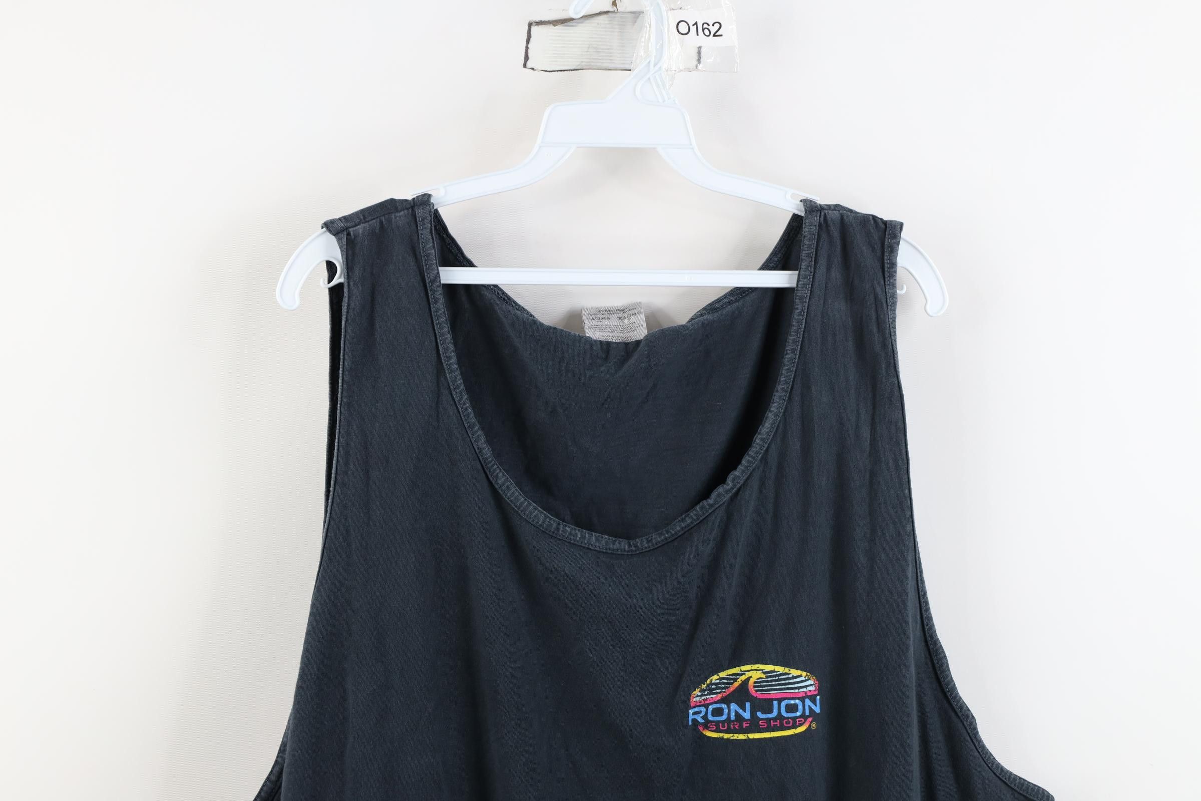 Vintage Vintage Ron Jon Surf Shop Spell Out Tank Top T-Shirt Black Size US XXL / EU 58 / 5 - 2 Thumbnail