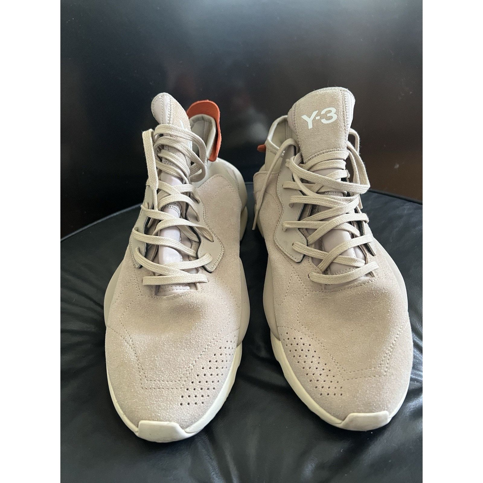 Y-3 Adidas Y-3 Kaiwa Trace Khaki/Fox Orange Yohji Yamamoto Shoes Size US 12 / EU 45 - 2 Thumbnail