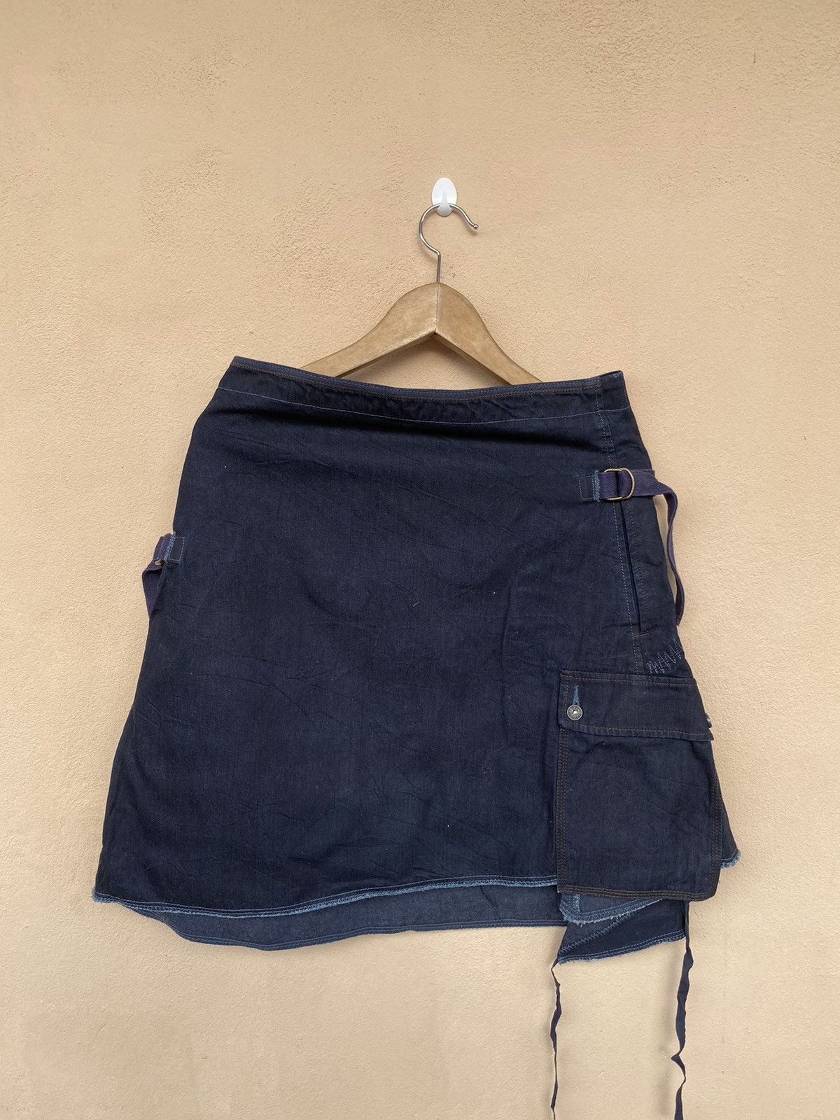 Marithe + Francois Girbaud LE JEANDE MARITHE FRANCOIS GIRBAUD SEXY SKIRT Size 30" / US 8 / IT 44 - 3 Thumbnail