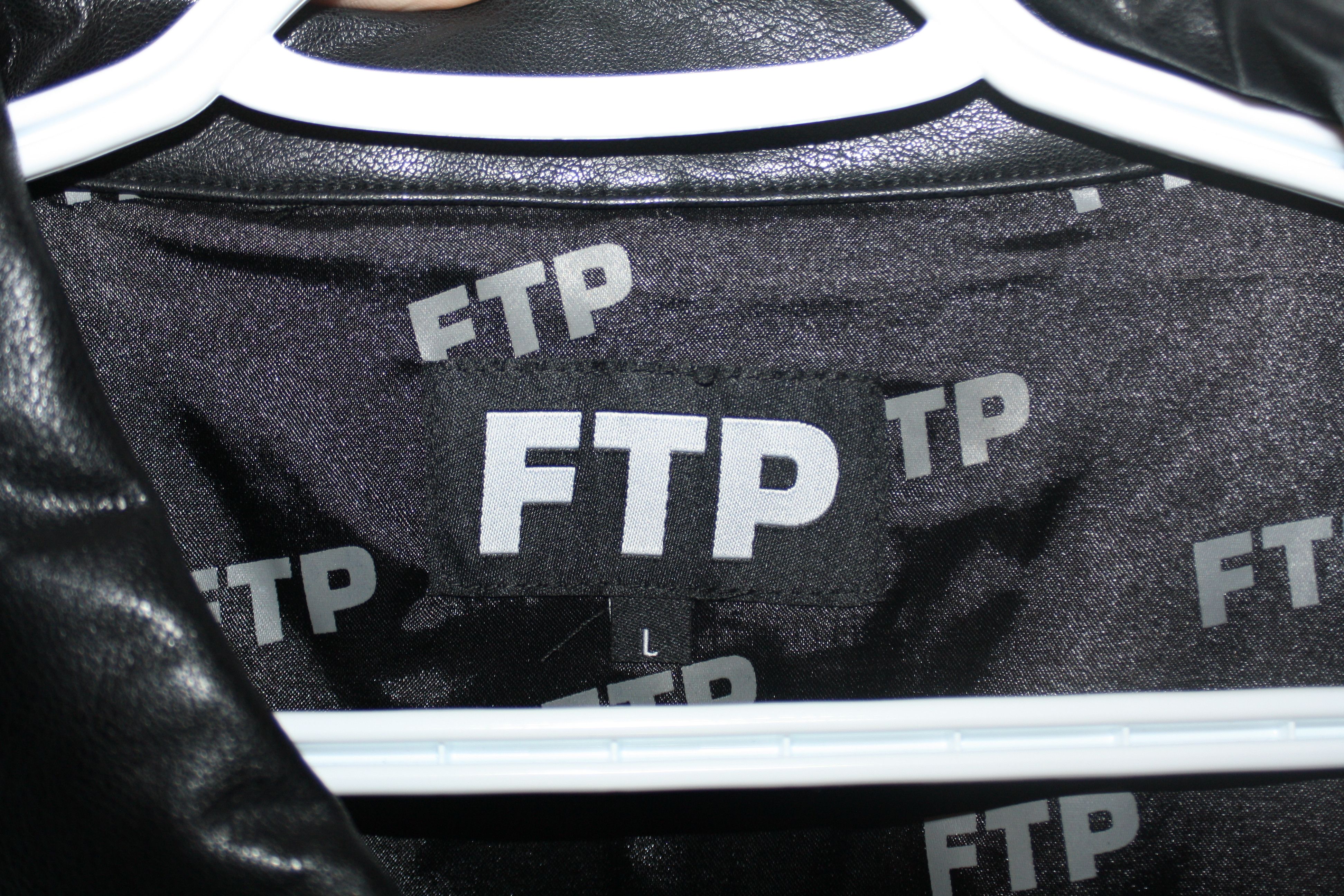 Fuck The Population FTP Vegan Leather Jacket Size US L / EU 52-54 / 3 - 4 Thumbnail