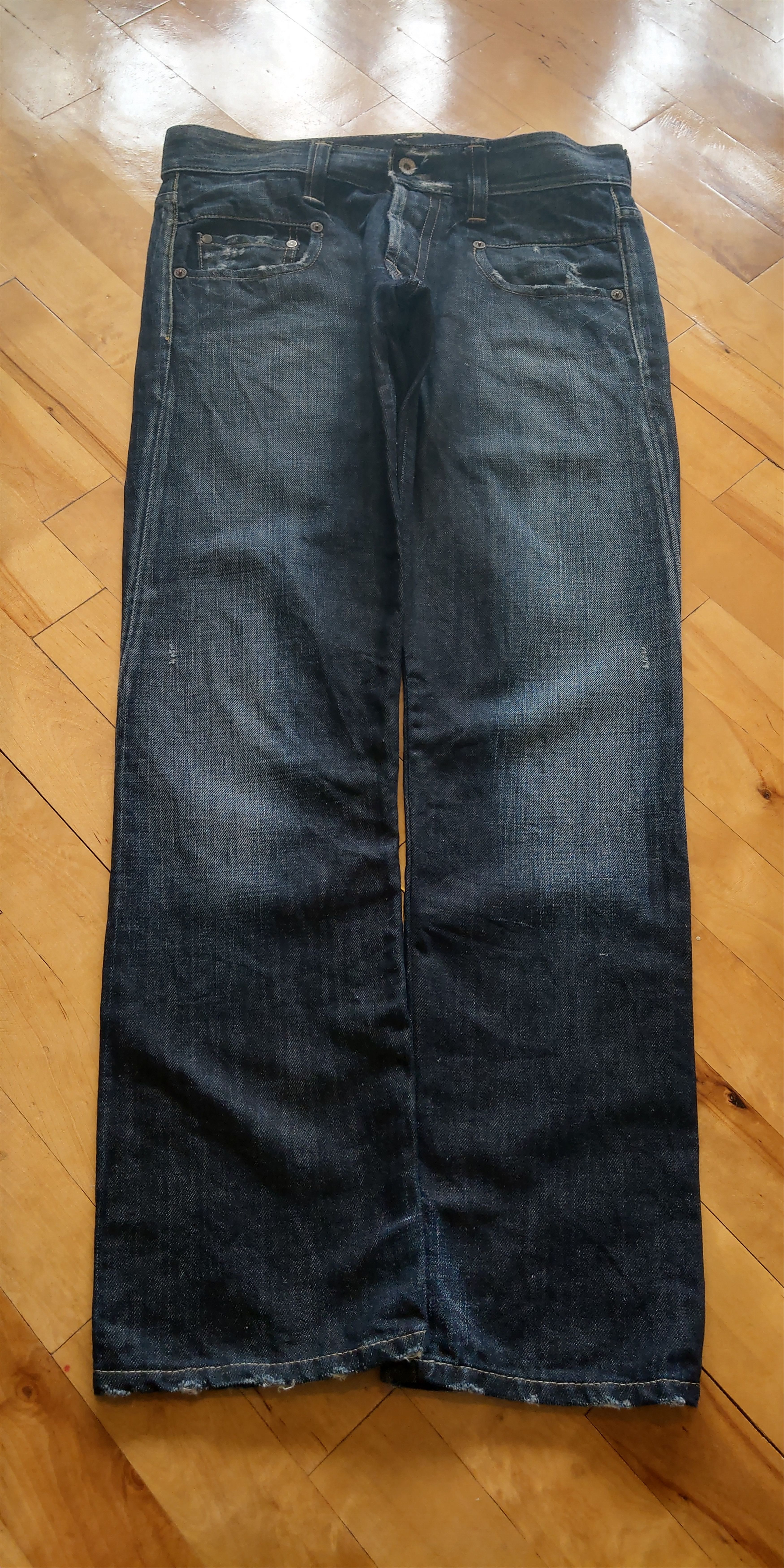 G-Star Stacked Mid Skinny Pants Flared Alt Neo Denim 3301 Size US 33 - 5 Thumbnail