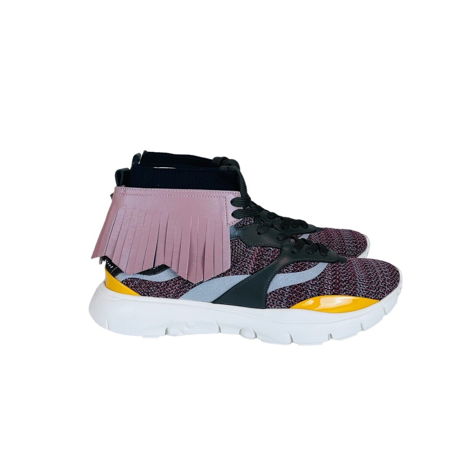 Valentino Valentino Rockstud Fringed Men Shoes Size US 8 / EU 41 - 4 Thumbnail
